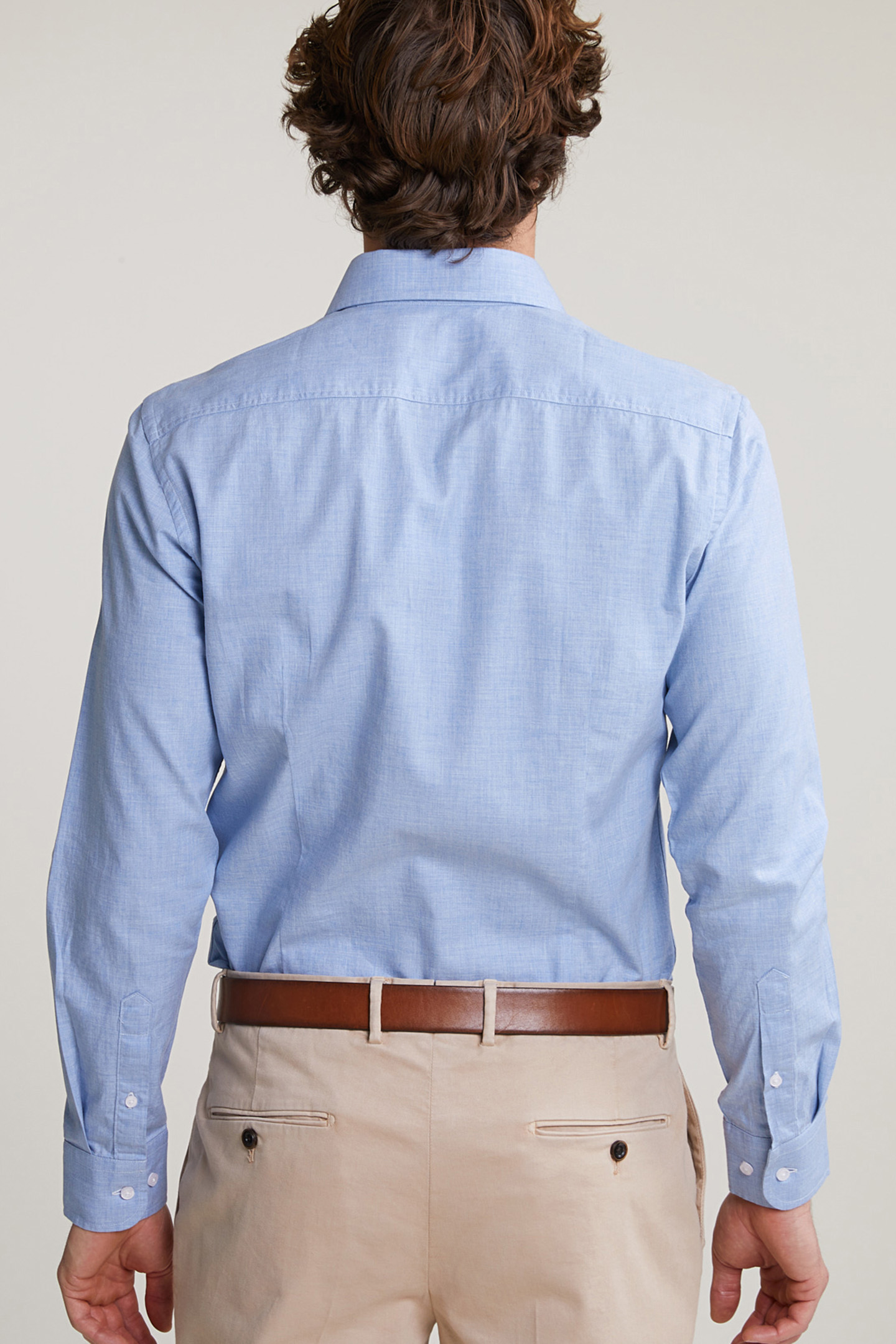 SLIM FIT UNI SHIRT BLUE 2