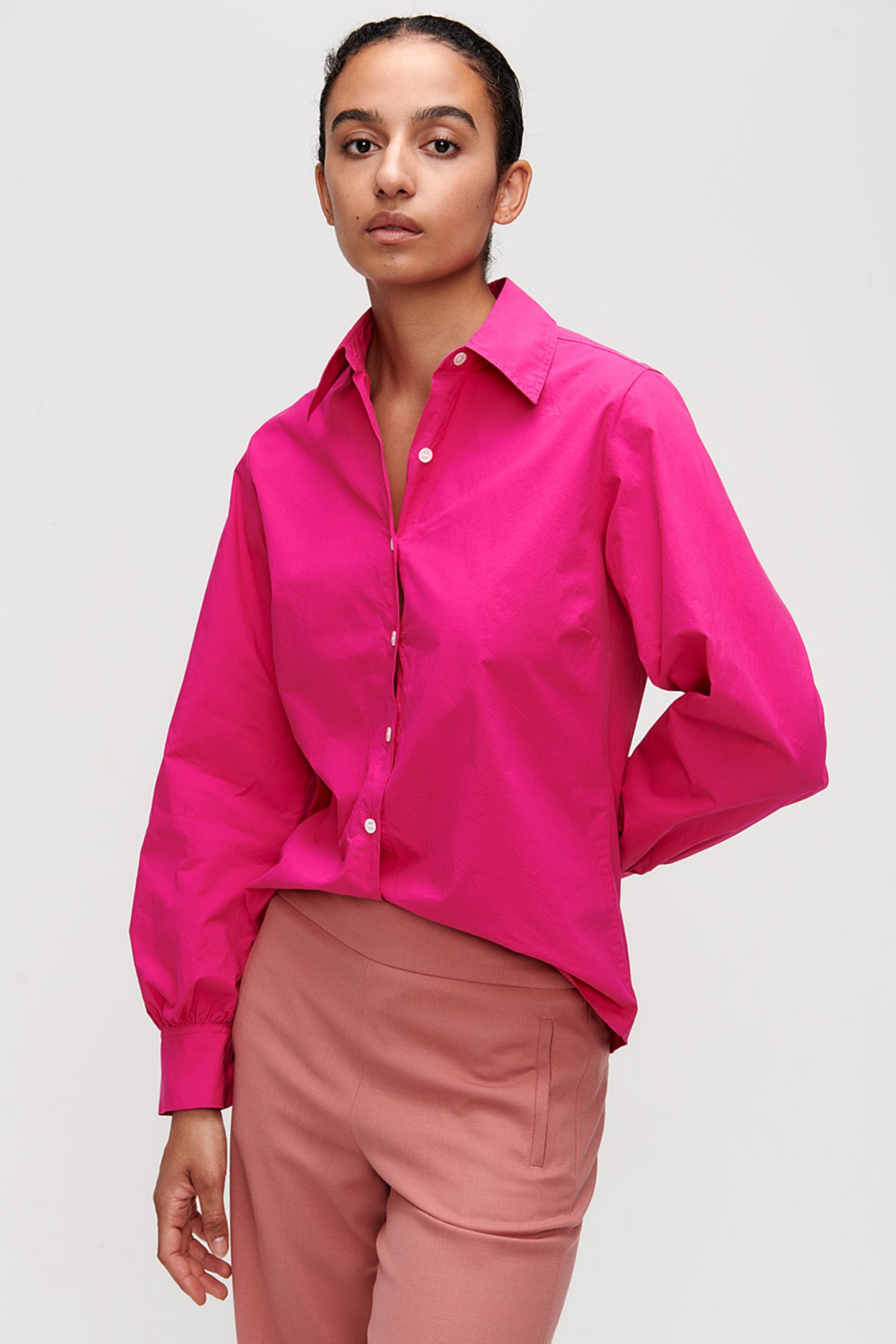 MARGE POPLIN BLOUSE ANEMONE by Zenggi