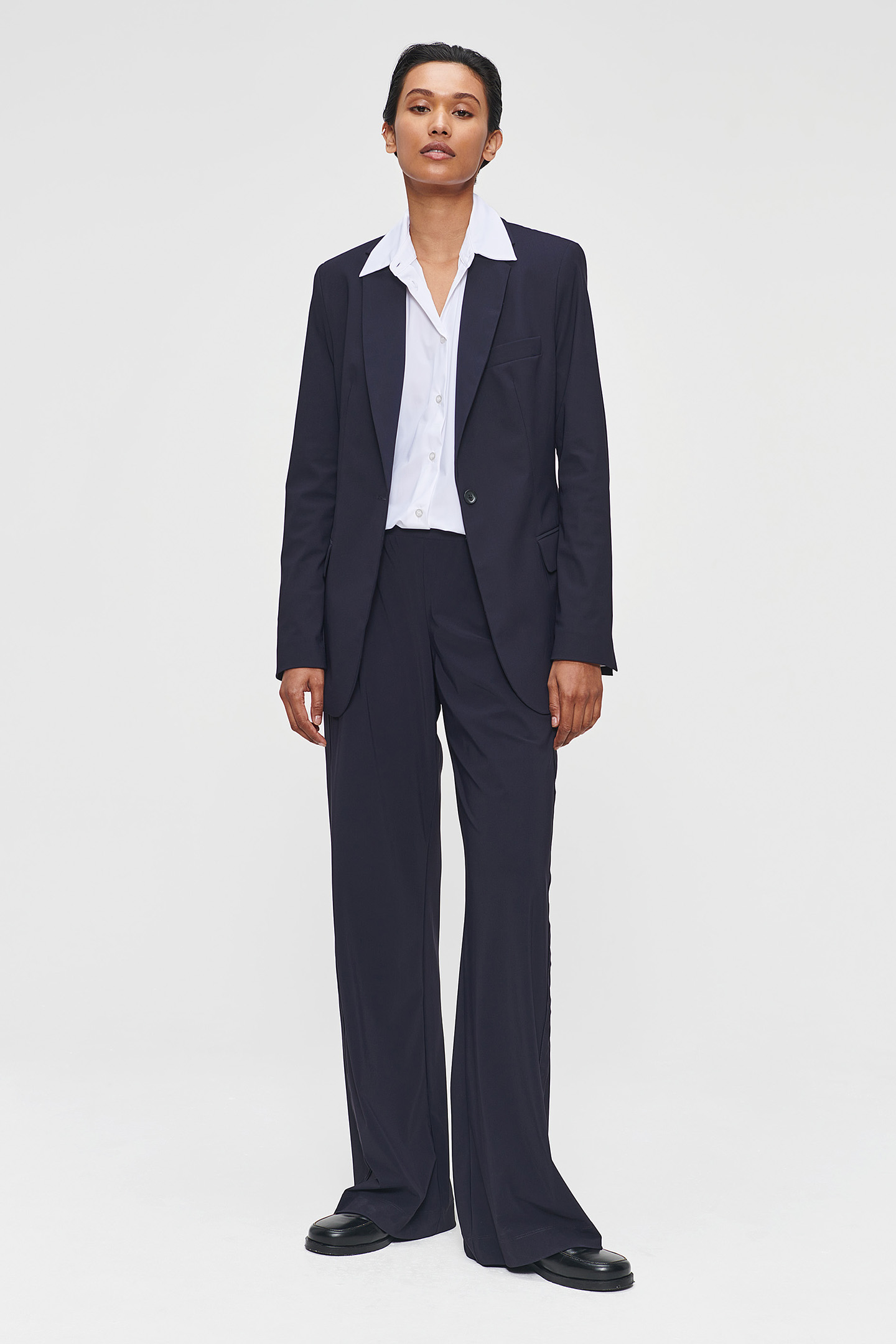 JERSEY BLAZER INK BLUE 3