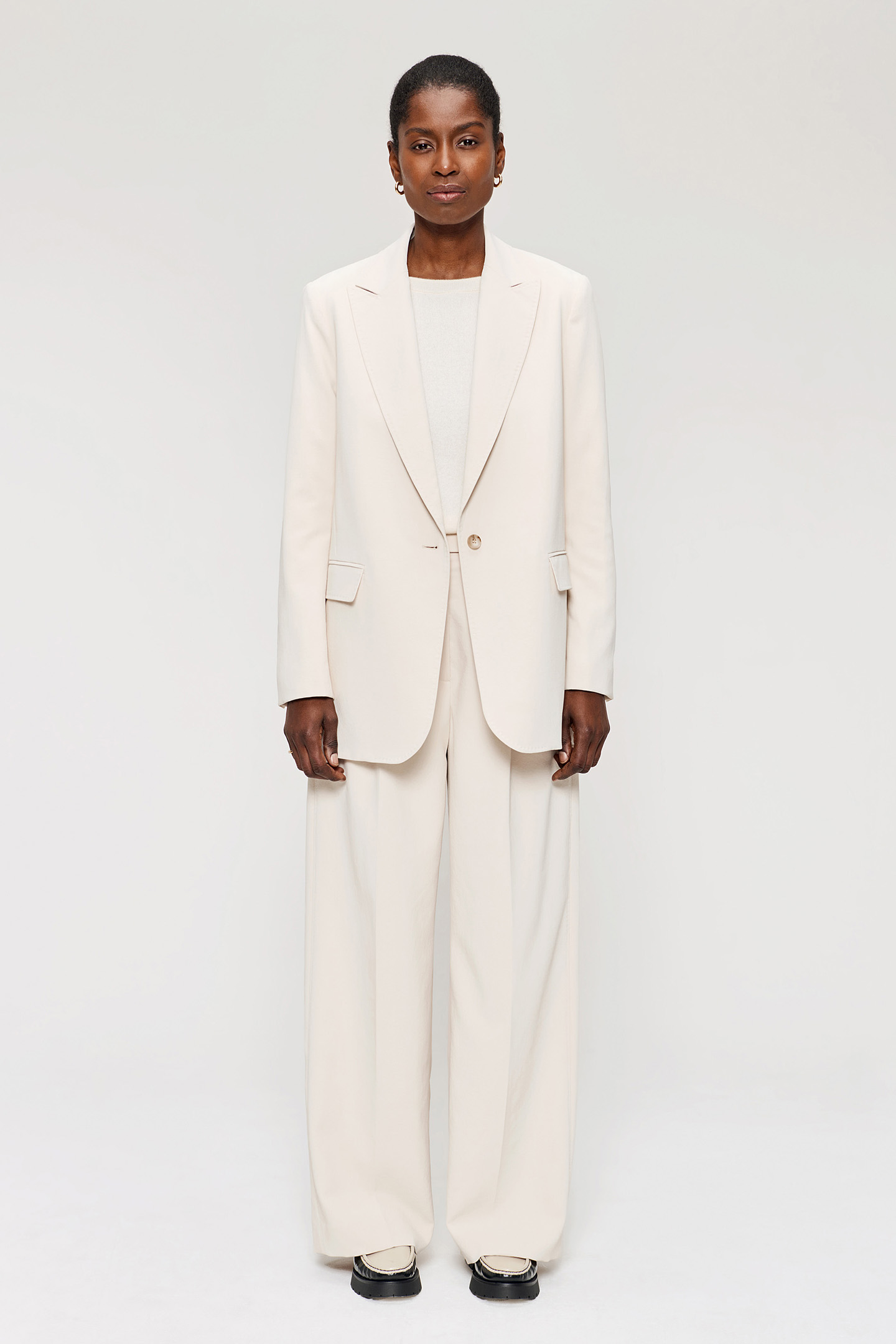 COOL PANAMA BLAZER CHALK by Zenggi