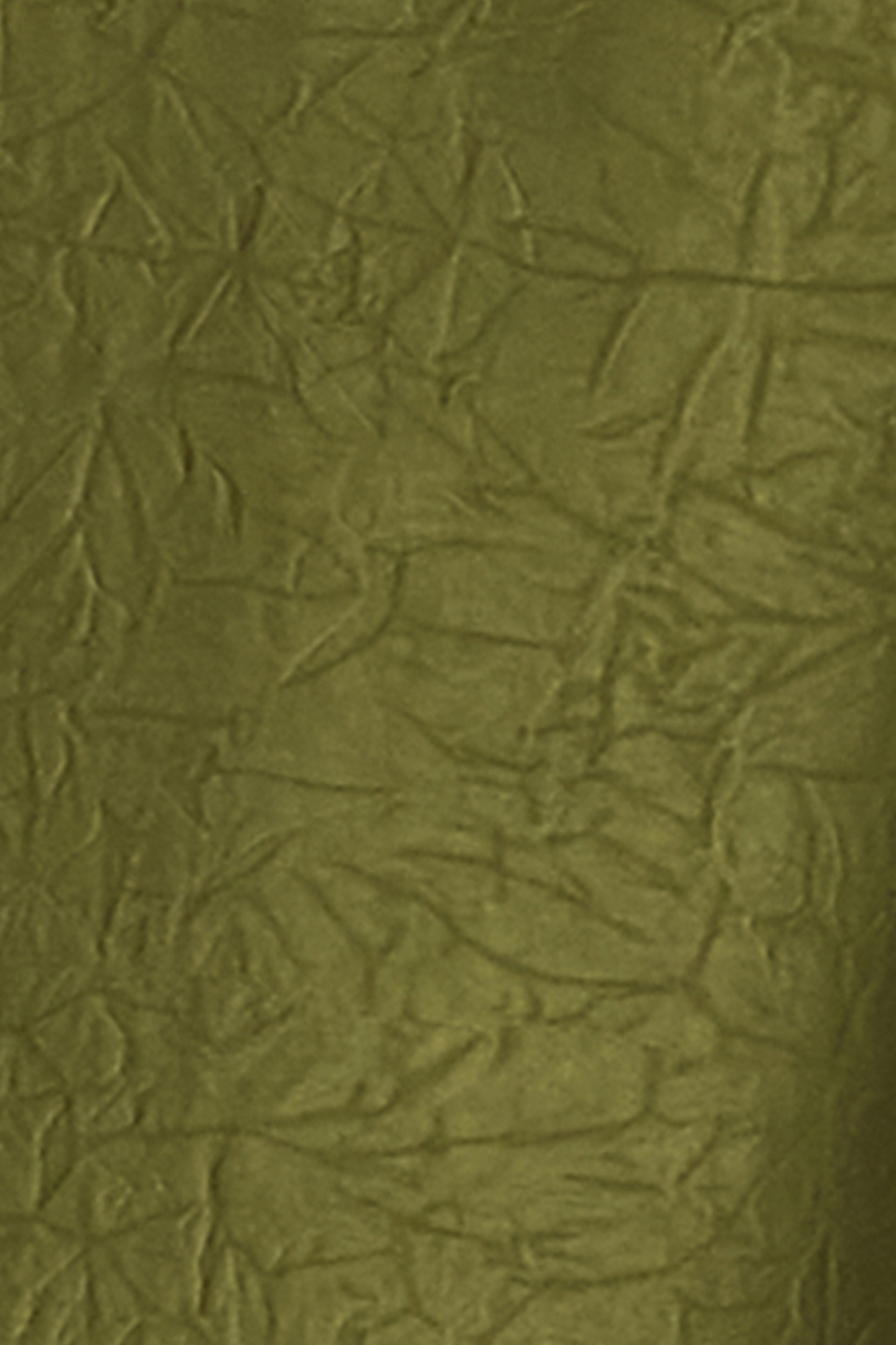 NIYRA CREASED V-NECK TOP FERN GREEN 4