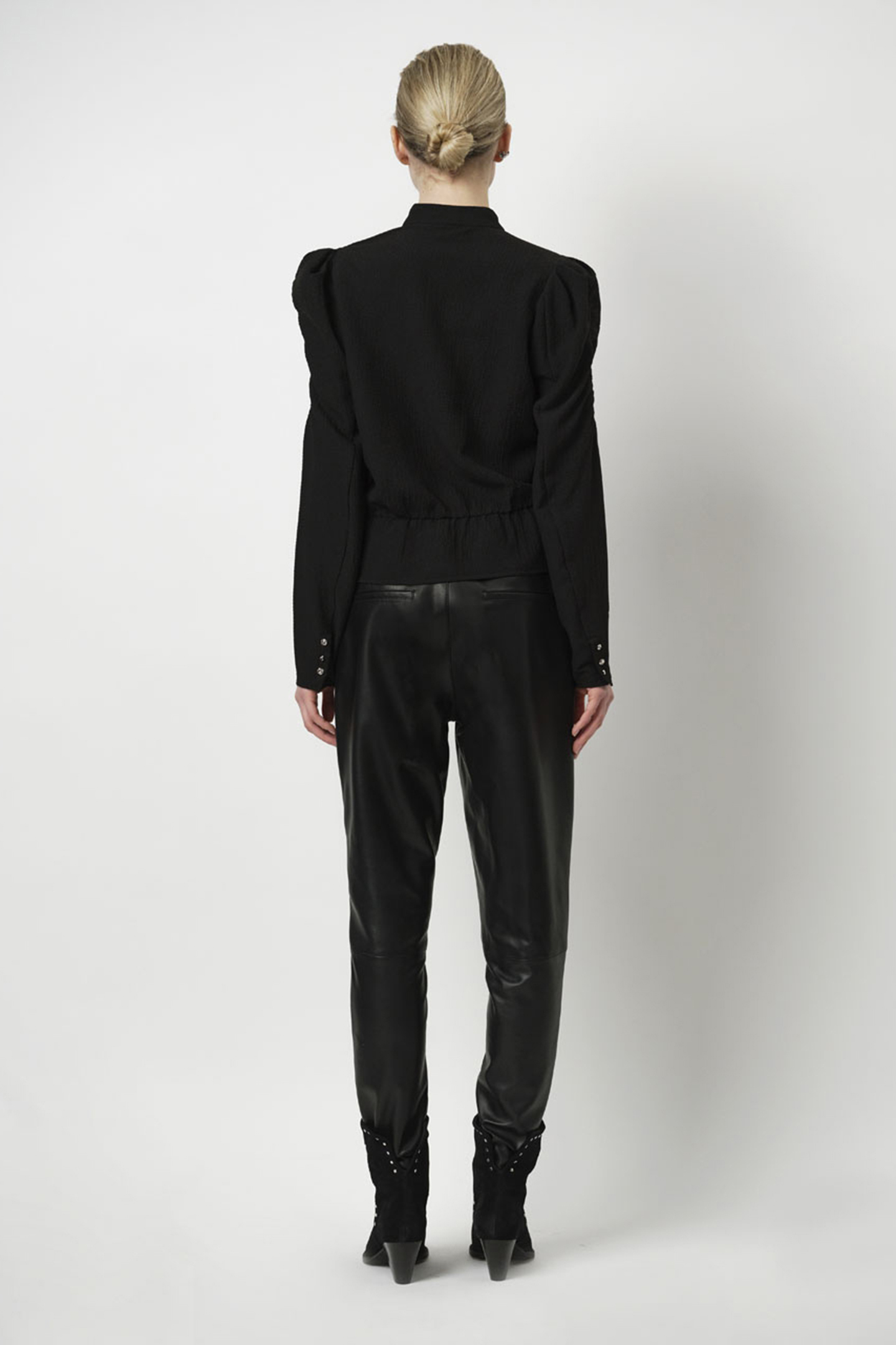 TRINITY PLEATED TOP RAVEN 2