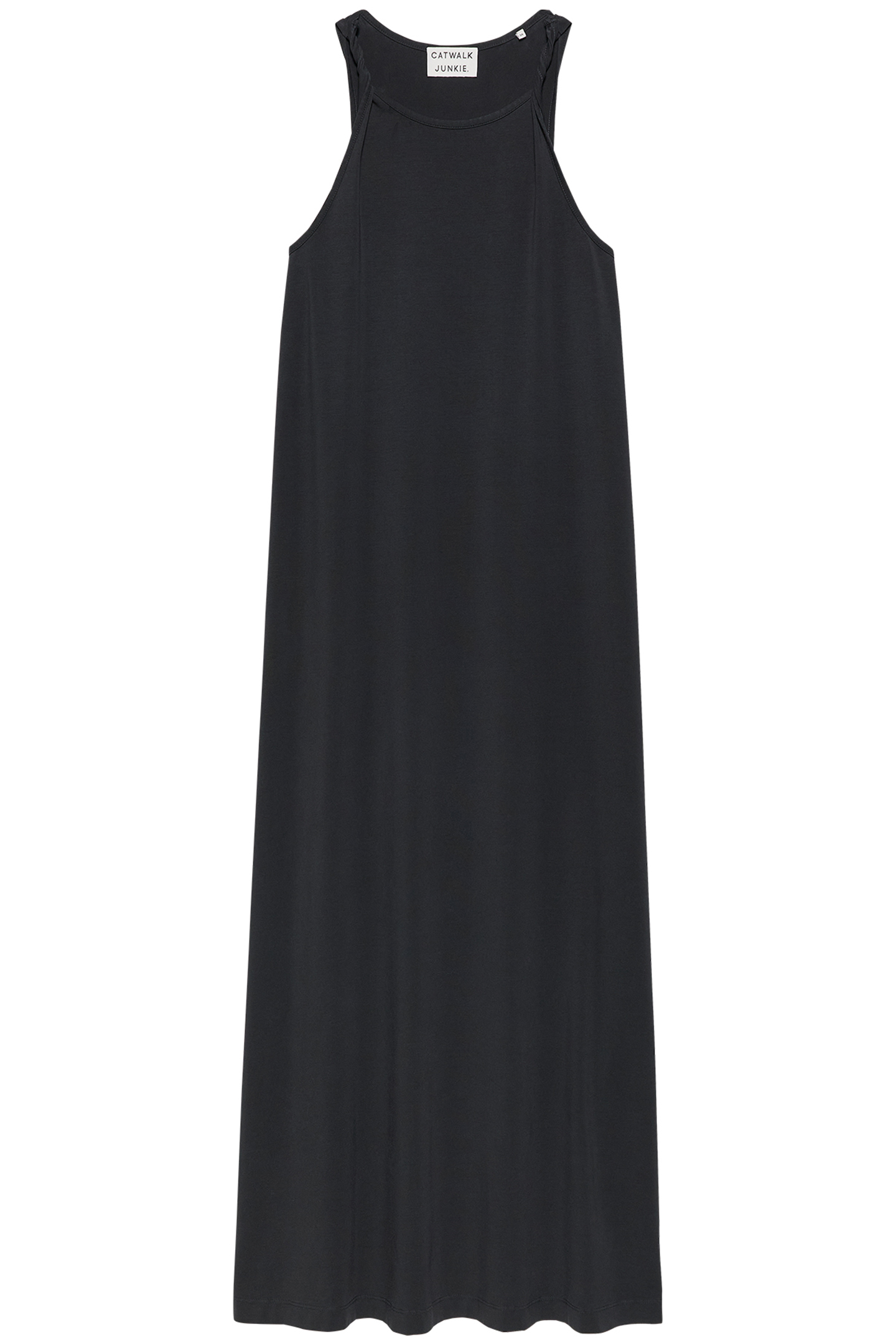 JERSEY DRESS CARBON 3