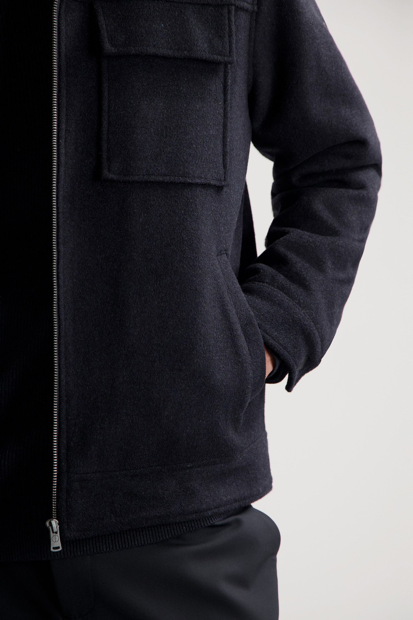 DS_COLTON WOOL JACKET DK. NAVY 8