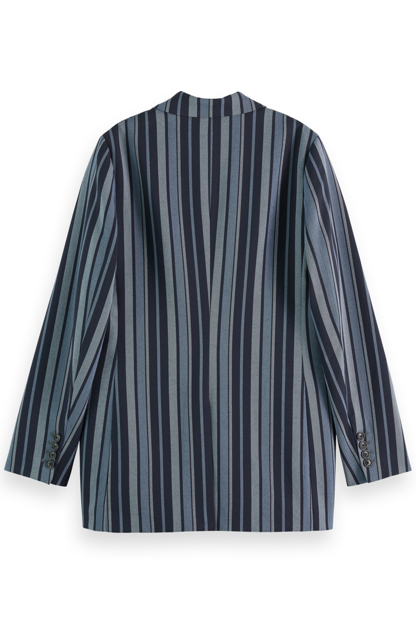 FITTED DB STRIPED BLAZER BLUE SCHOOL STRIPE 5