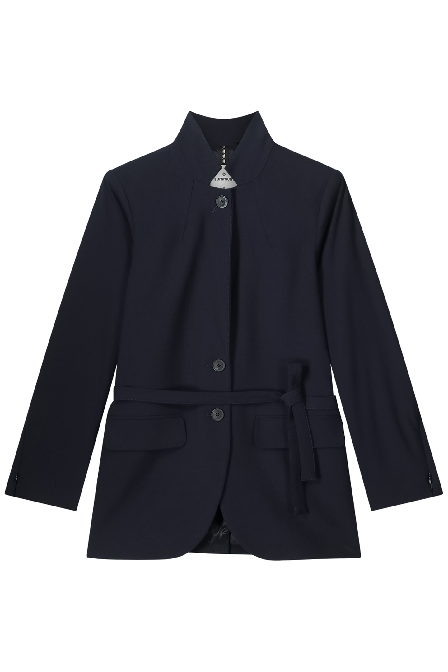 BLAZER VISCOSE BLEND STRETCH MIDNIGHT BLUE 4