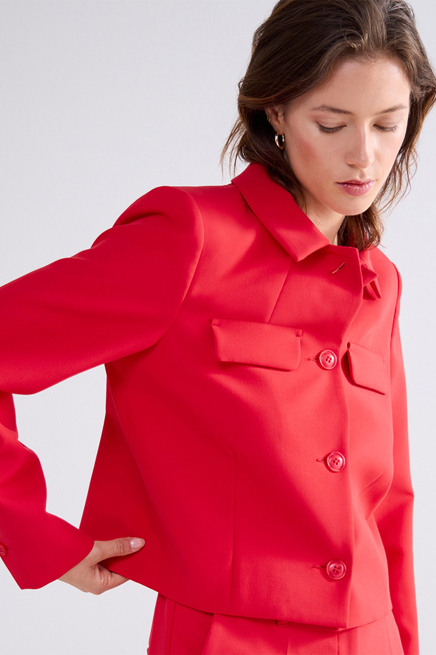 JACKET FOAM UNI TRUE RED 3