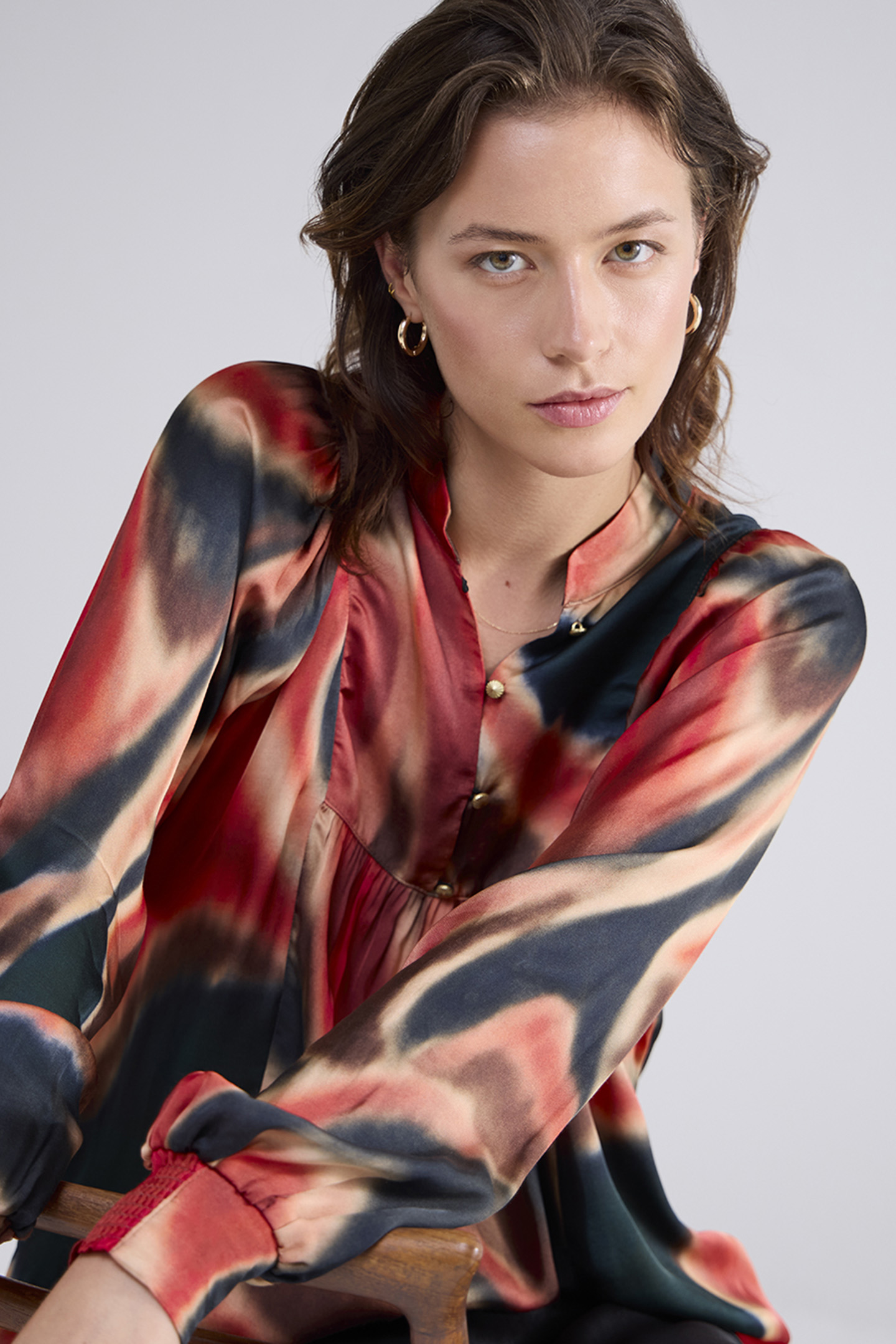 TOP BLURY PRINT MULTICOLOUR 3