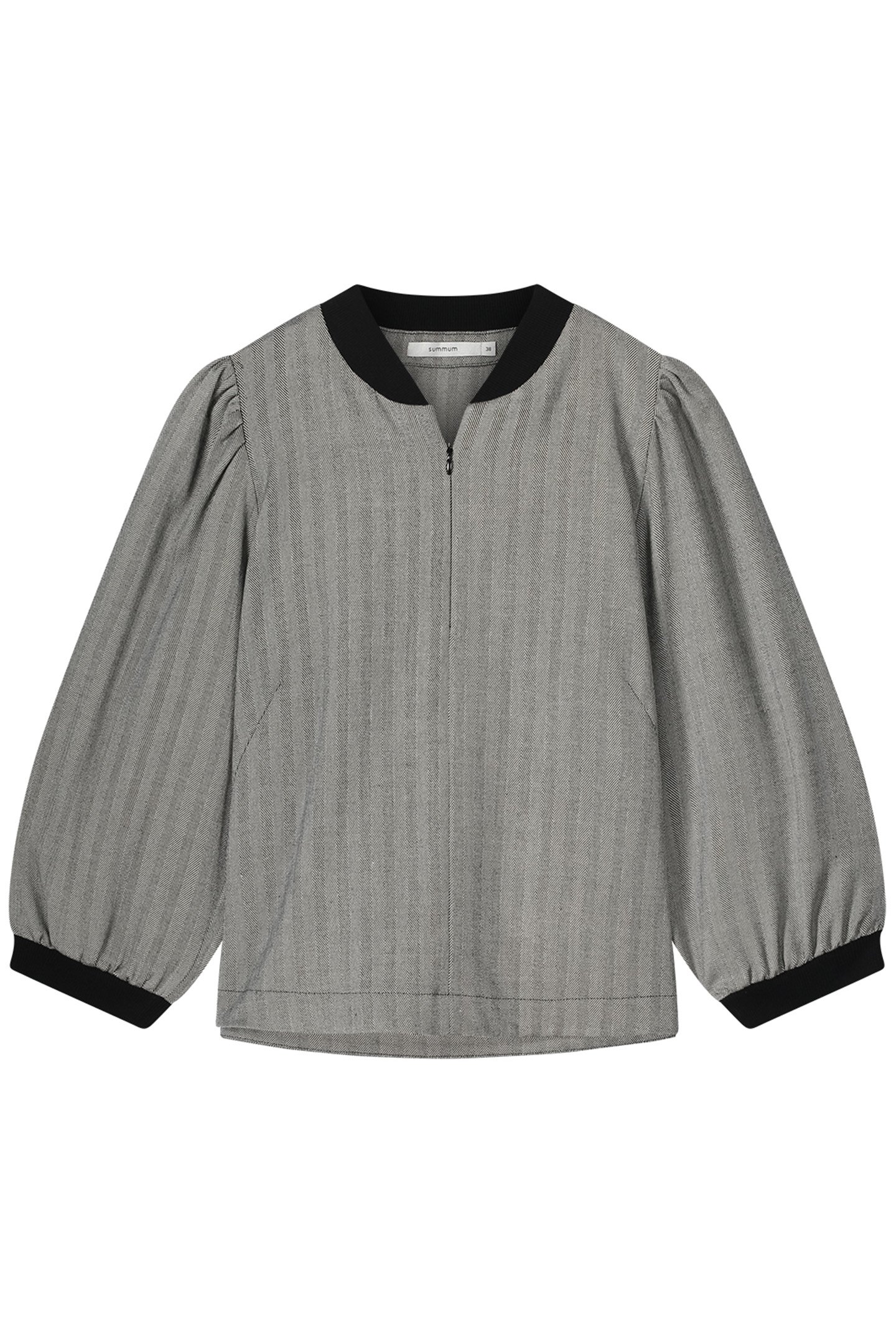 TOP HERRINGBONE BLACK 3