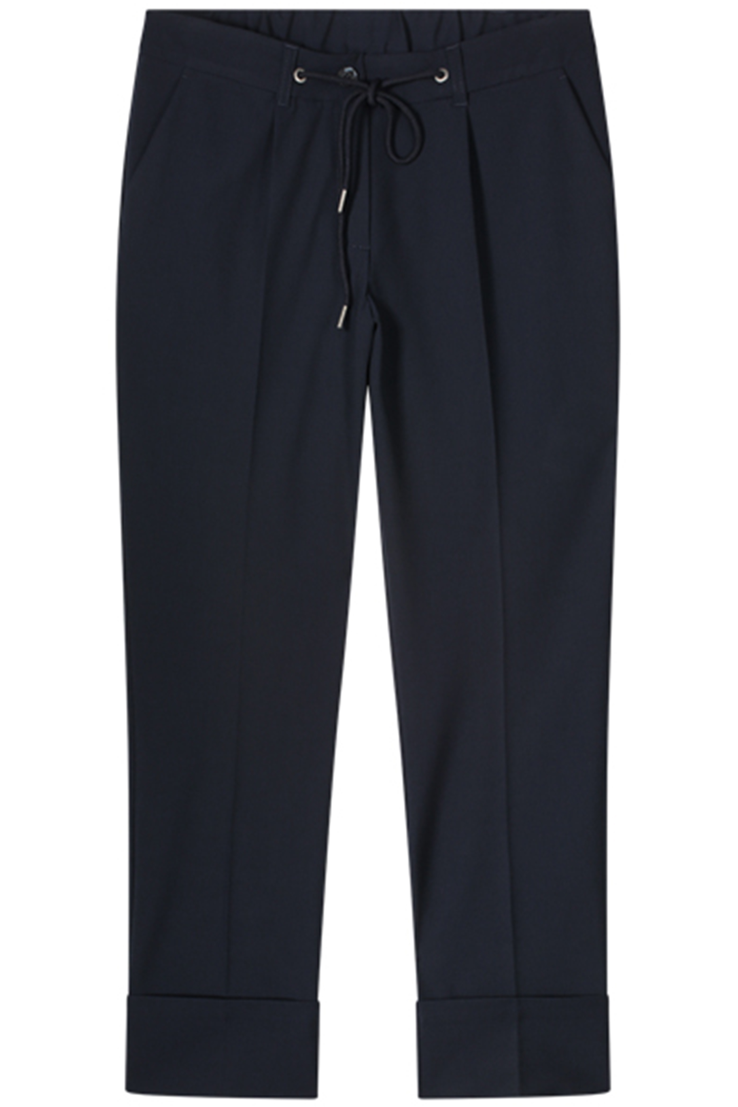 TROUSERS VISCOSE BLEND STRETCH MIDNIGHT BLUE 3