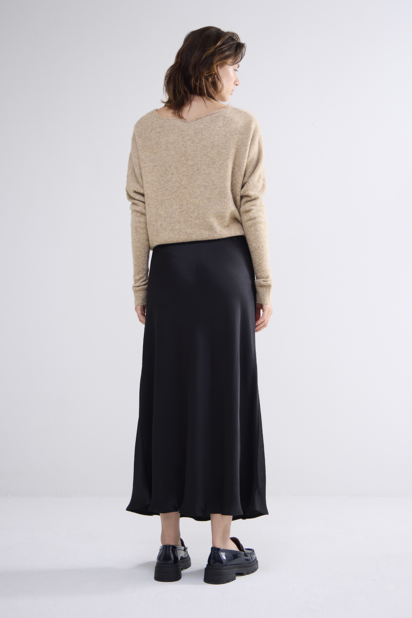 SKIRT HEAVY SILKY TOUCH BLACK 3