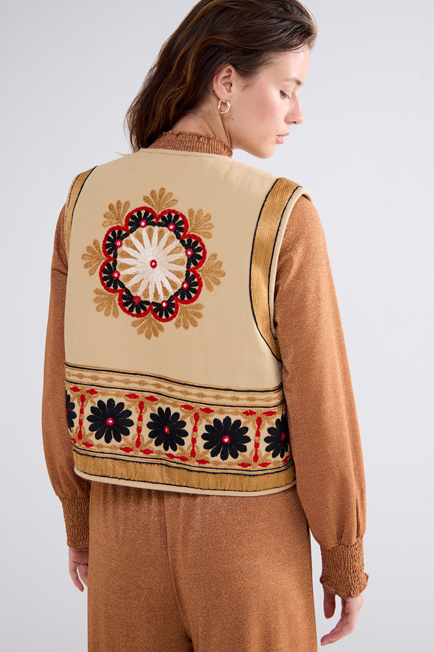 GILET EMBROIDERED GILET DUNE 2