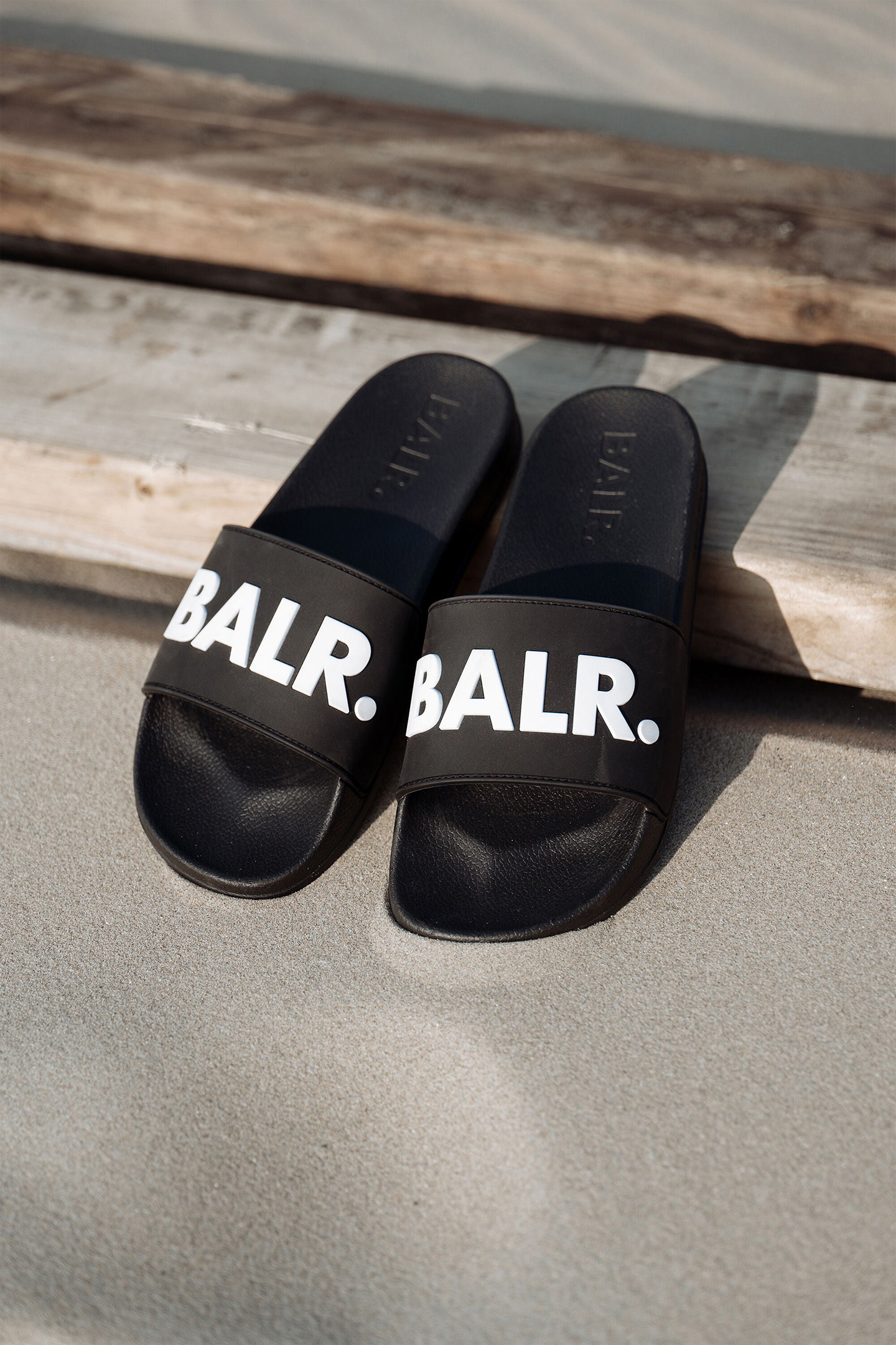 BALR. SLIDER BLACK/WHITE 4