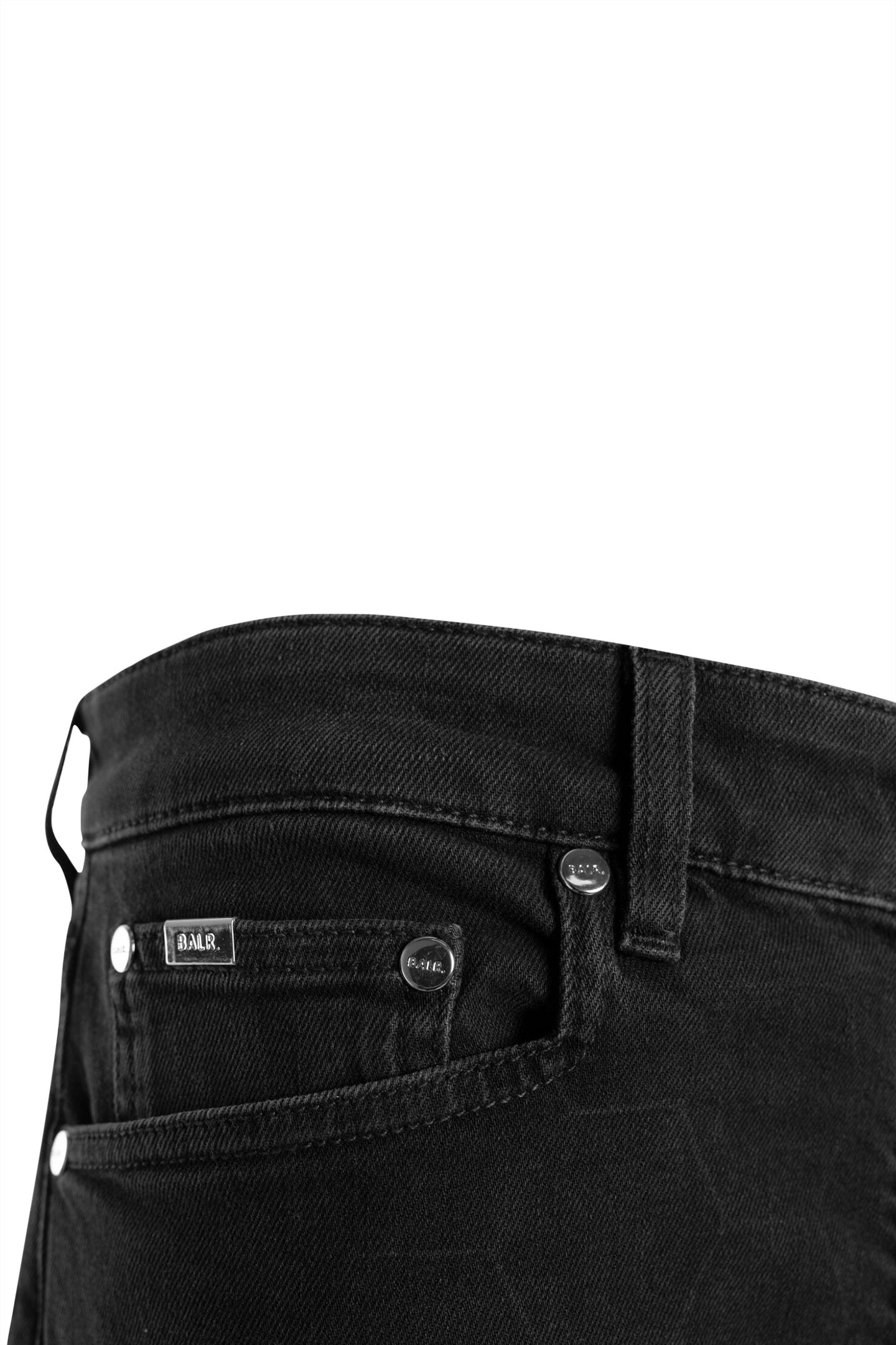 BALR. ALLOVER LASER HEXAGON JEANS SKINNY DENIM GREY 4