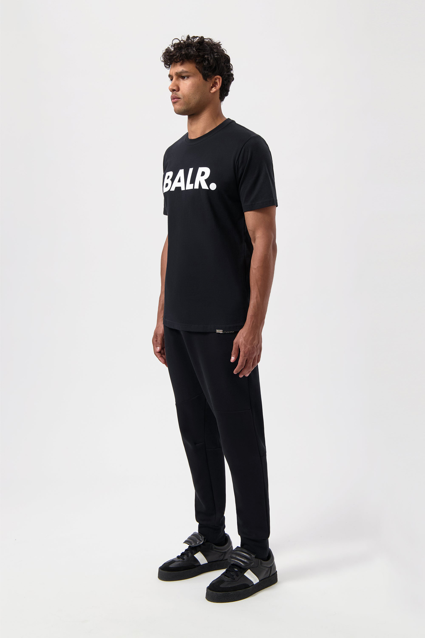 BRAND STRAIGHT T-SHIRT JET BLACK 6