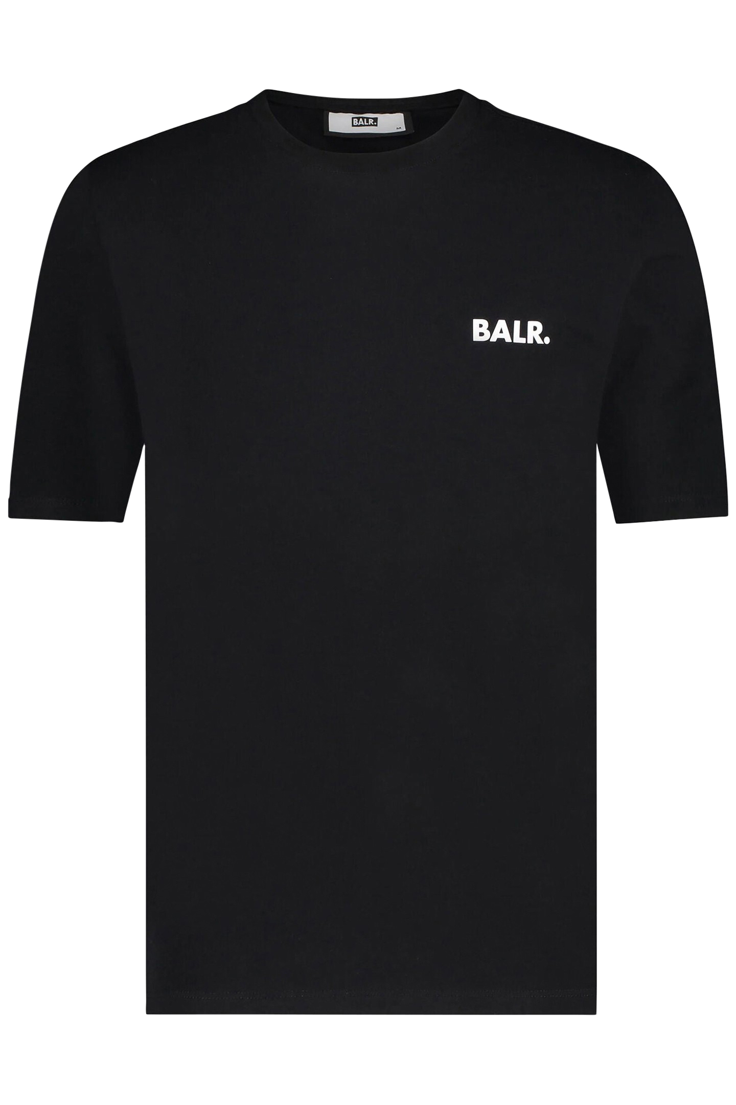 ATHLETIC SMALL BRANDED CHEST T-SHIRT JET BLACK 4