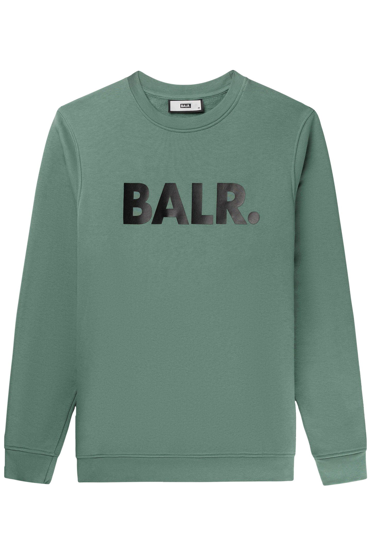 BRAND STRAIGHT CREWNECK DARK FOREST/JET BLACK 4