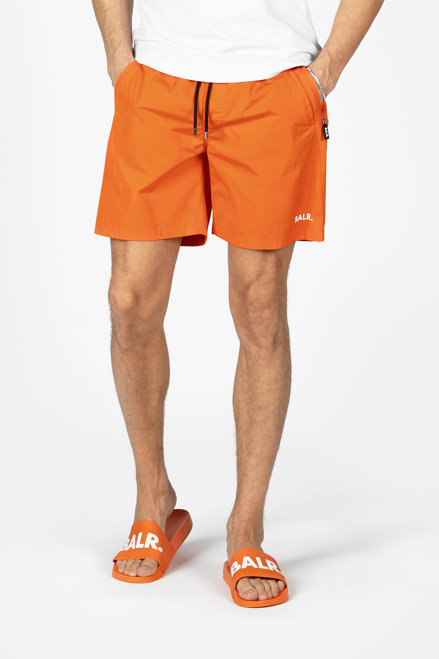 BALR. CLASSIC SWIM SHORTS ORANGE 1
