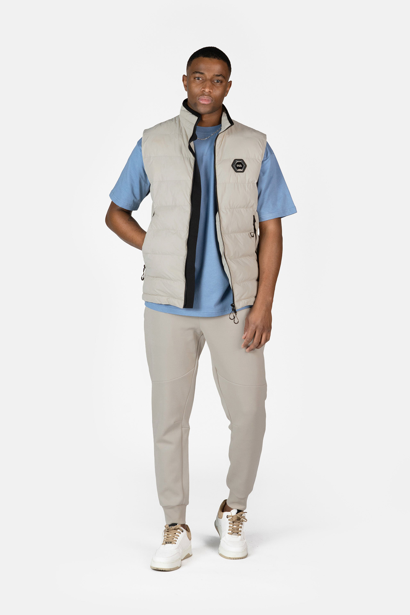 HEXLINE REGULAR FIT BODYWARMER SILVER LINING 3