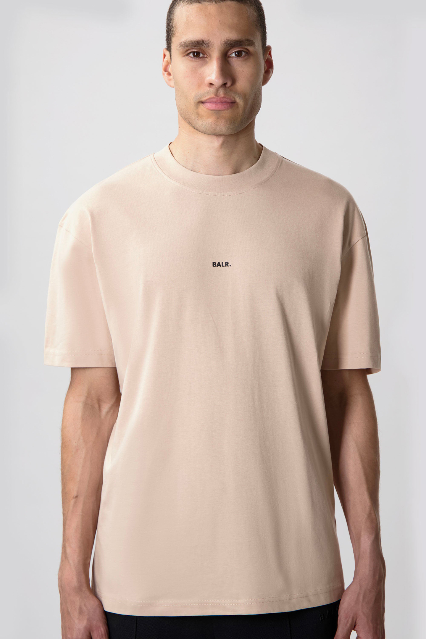 BRAND BOX FIT T-SHIRT SESAME 1