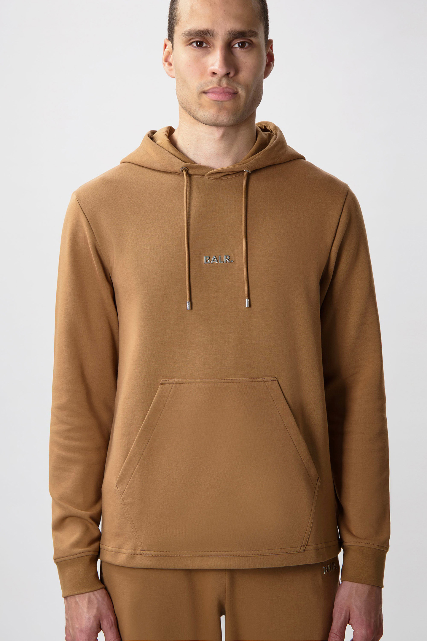 Q-SERIES REGULAR FIT HOODIE TOASTED COCONUT 1