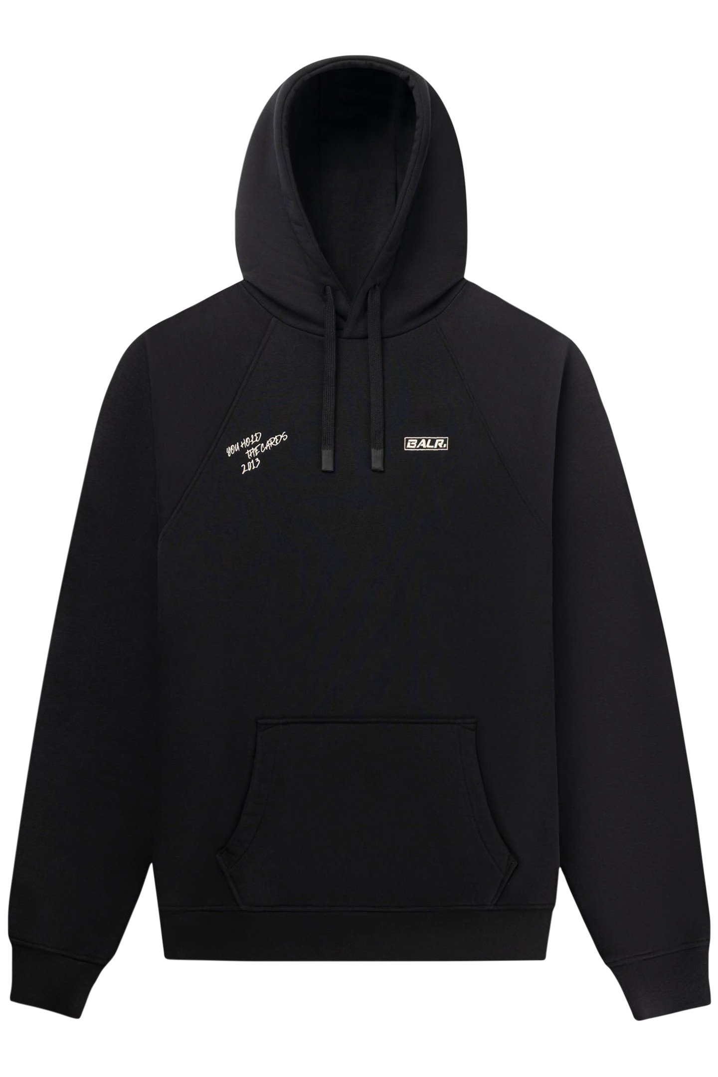THE CLUB BOX FIT HOODIE JET BLACK 3