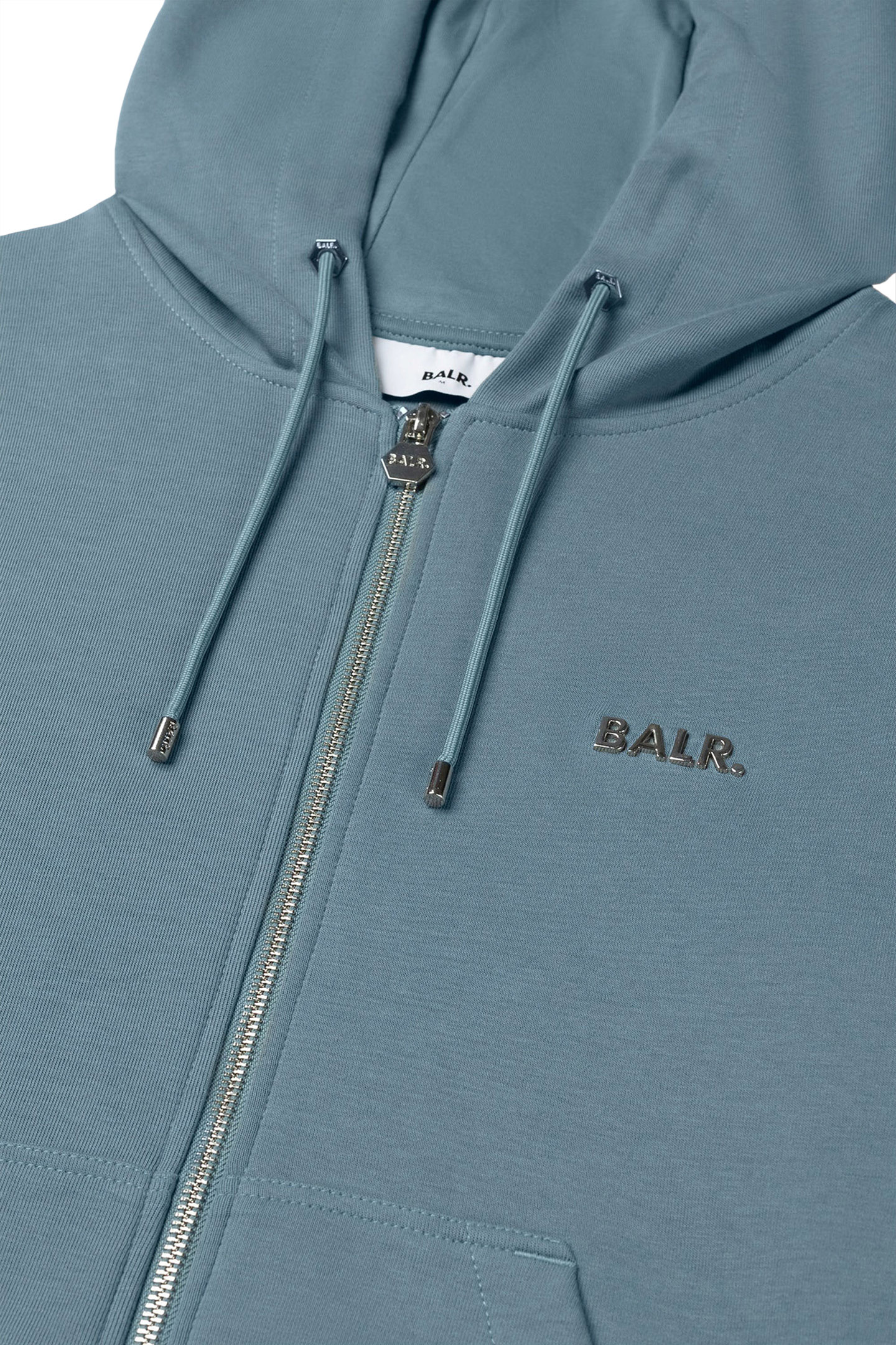 Q-SERIES REGULAR FIT ZIP THROUGH HOODIE GOBLIN BLUE 6