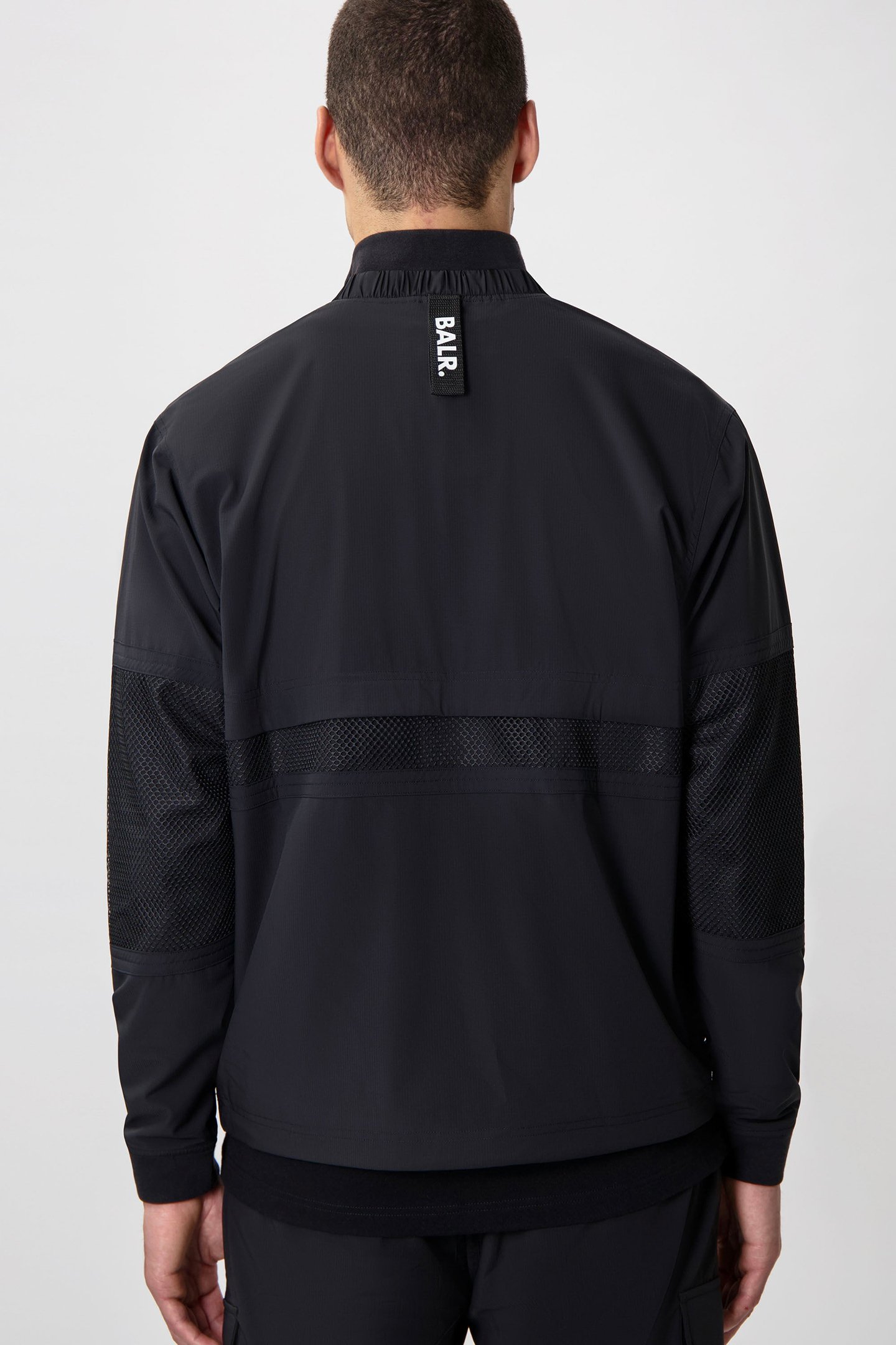 HEXLINE REGULAR FIT TRACK JACKET JET BLACK 2