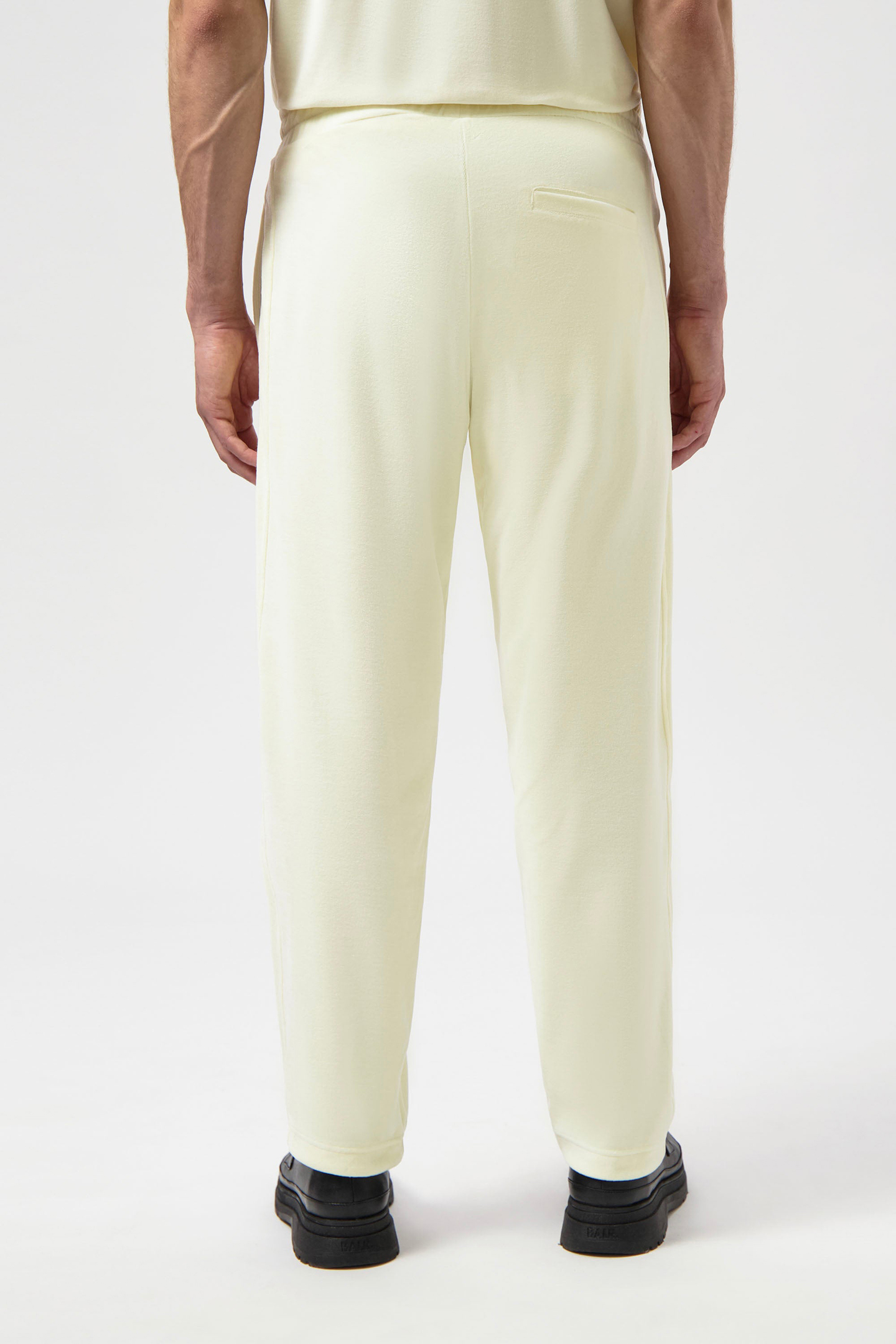 BRAND LUXE REGULAR STRAIGHT FIT PANTS WHITE SWAN 2