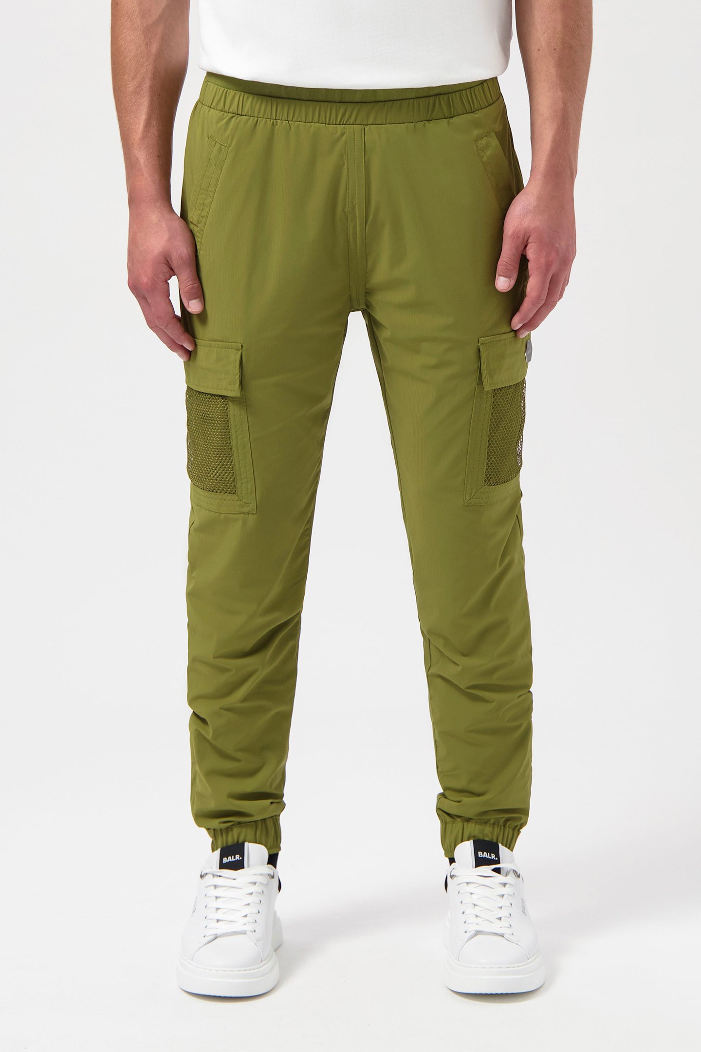 HEXLINE REGULAR FIT TRACK PANTS SPHAGNUM 1