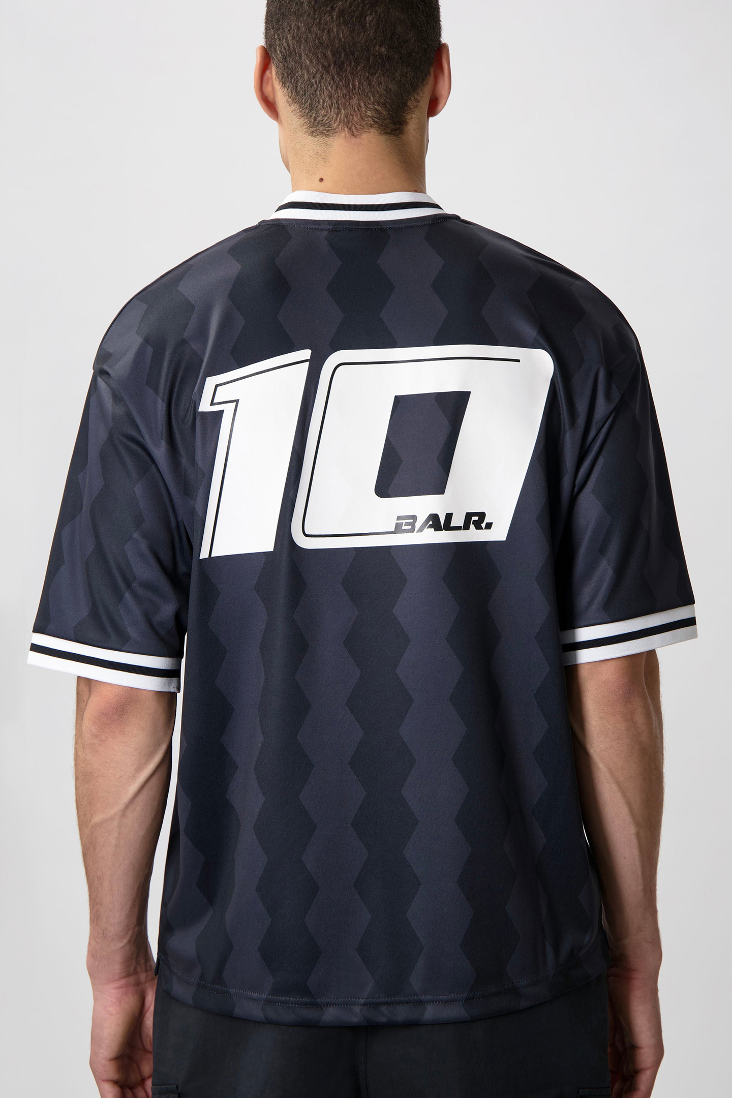 THE CLUB BOX FIT JERSEY ANTHRACITE/JET BLACK 2