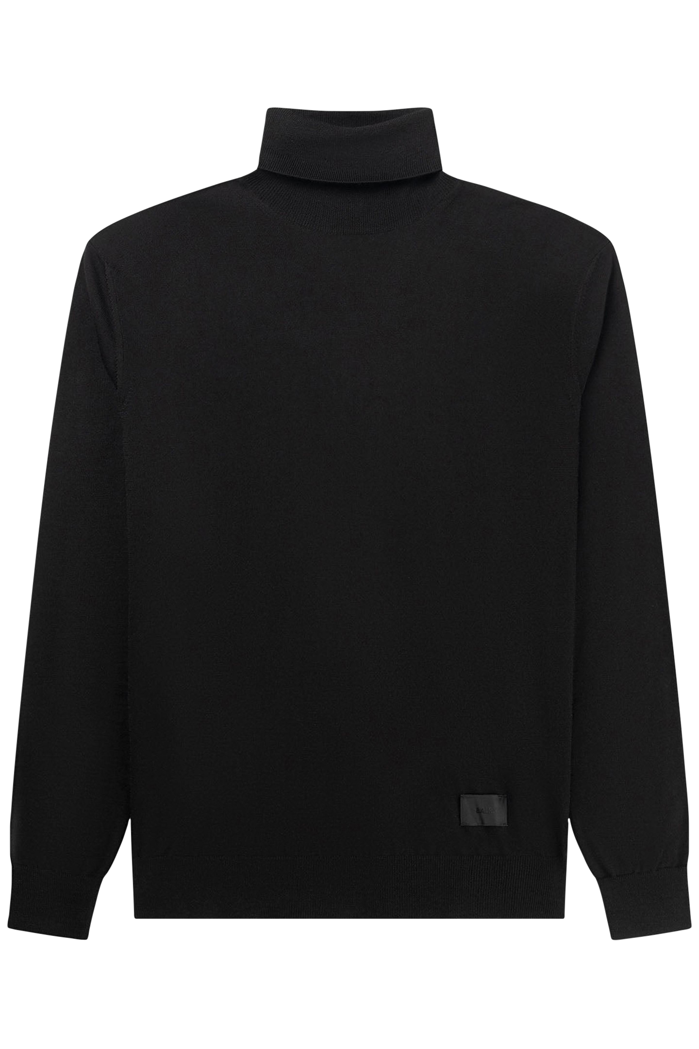 Q-SERIES REGULAR FIT FINE KNIT TURTLENECK JET BLACK 3