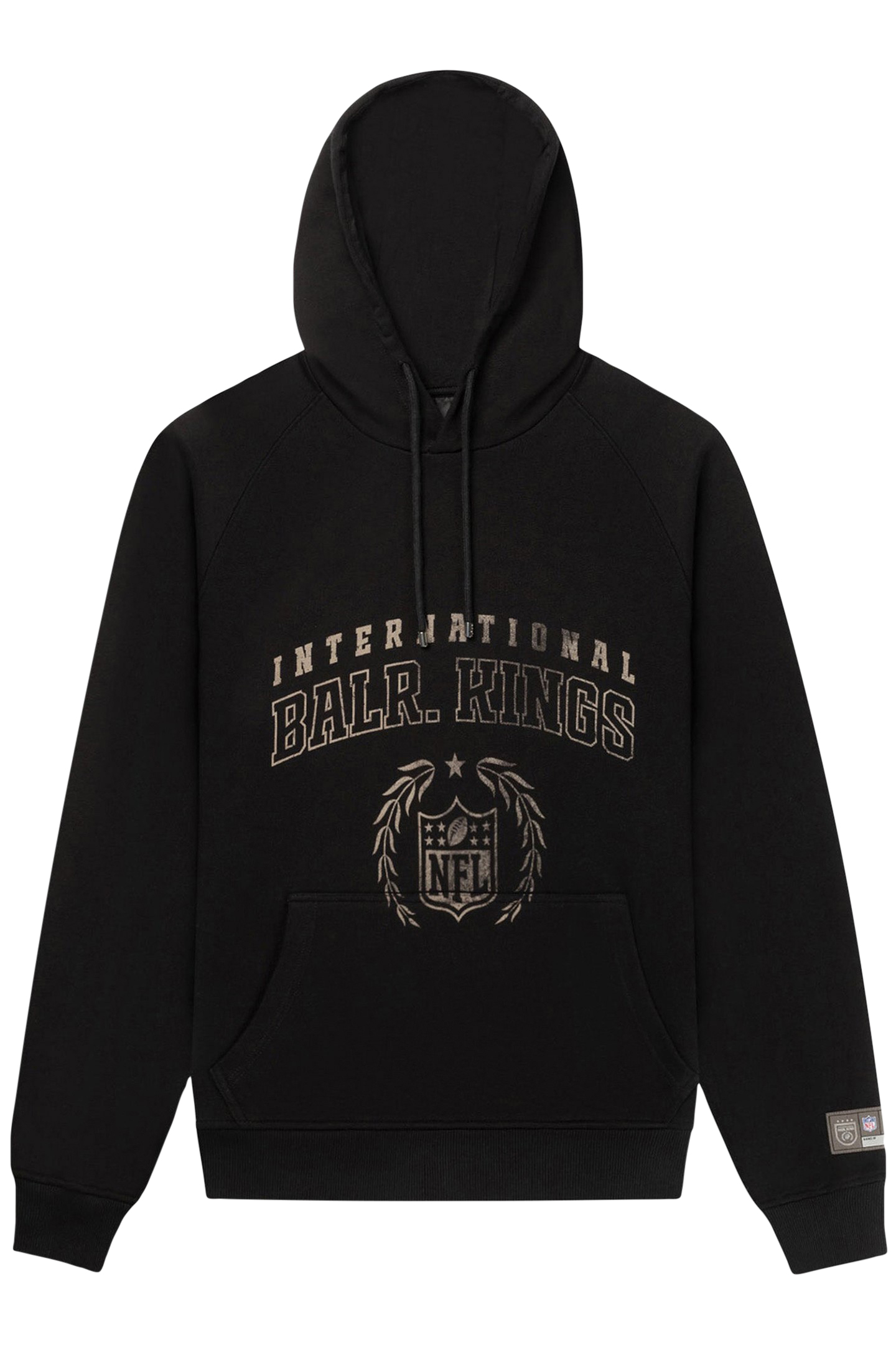 NFL X BALR. HOODIE JET BLACK 4