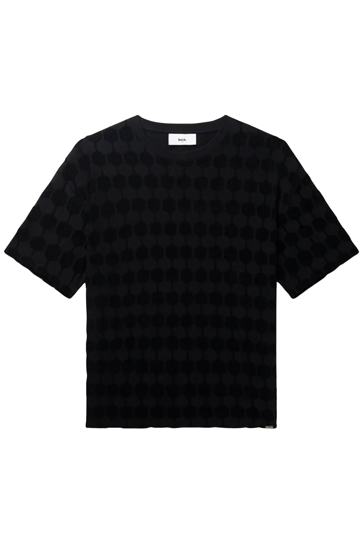TERRY BOX T-SHIRT JET BLACK 3