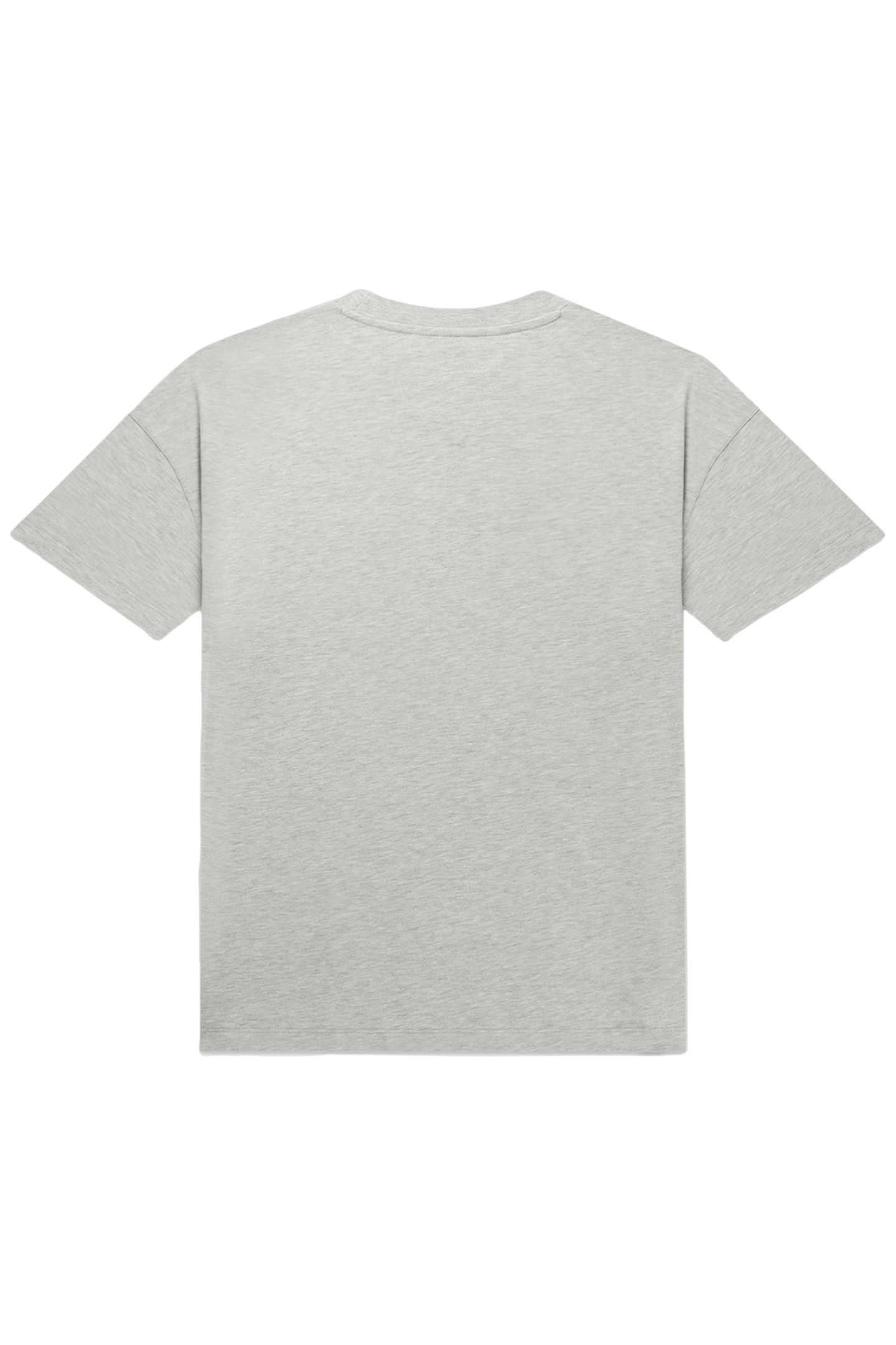 LOGO BOX T-SHIRT LT GREY MELANGE 5