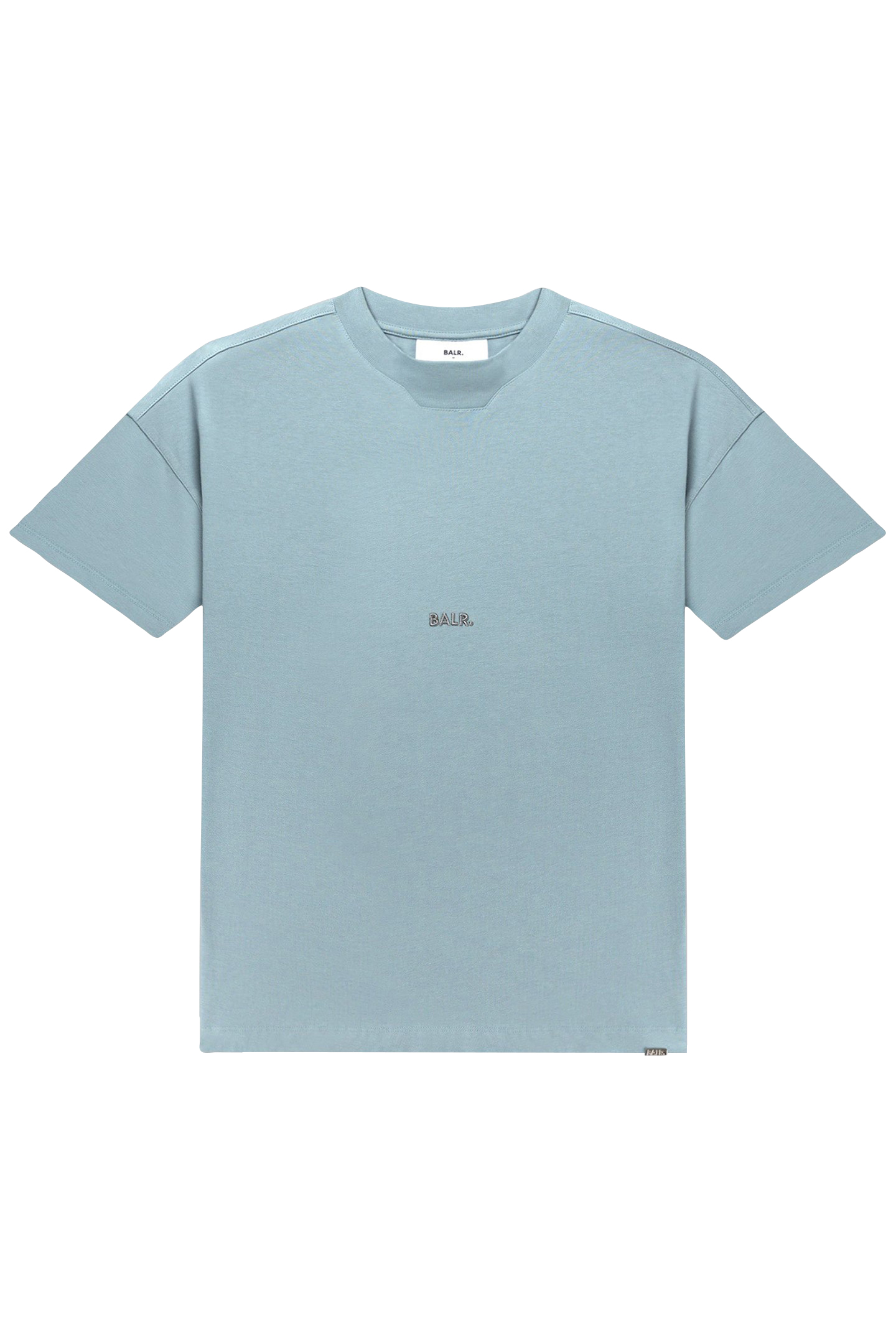 LOGO BOX T-SHIRT ARONA BLUE 4