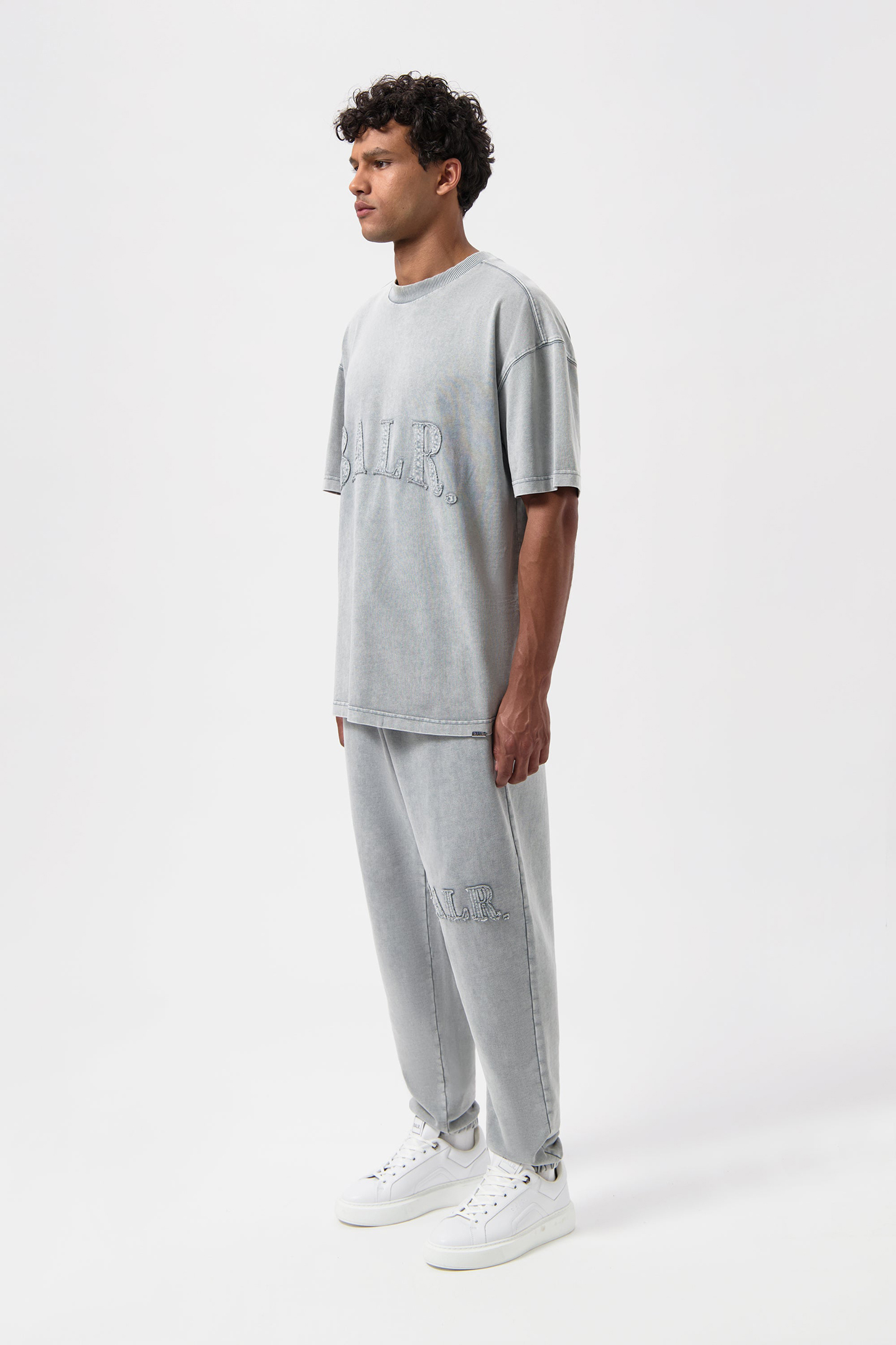 URBAN WASHED BOX T-SHIRT DOVE GREY 6
