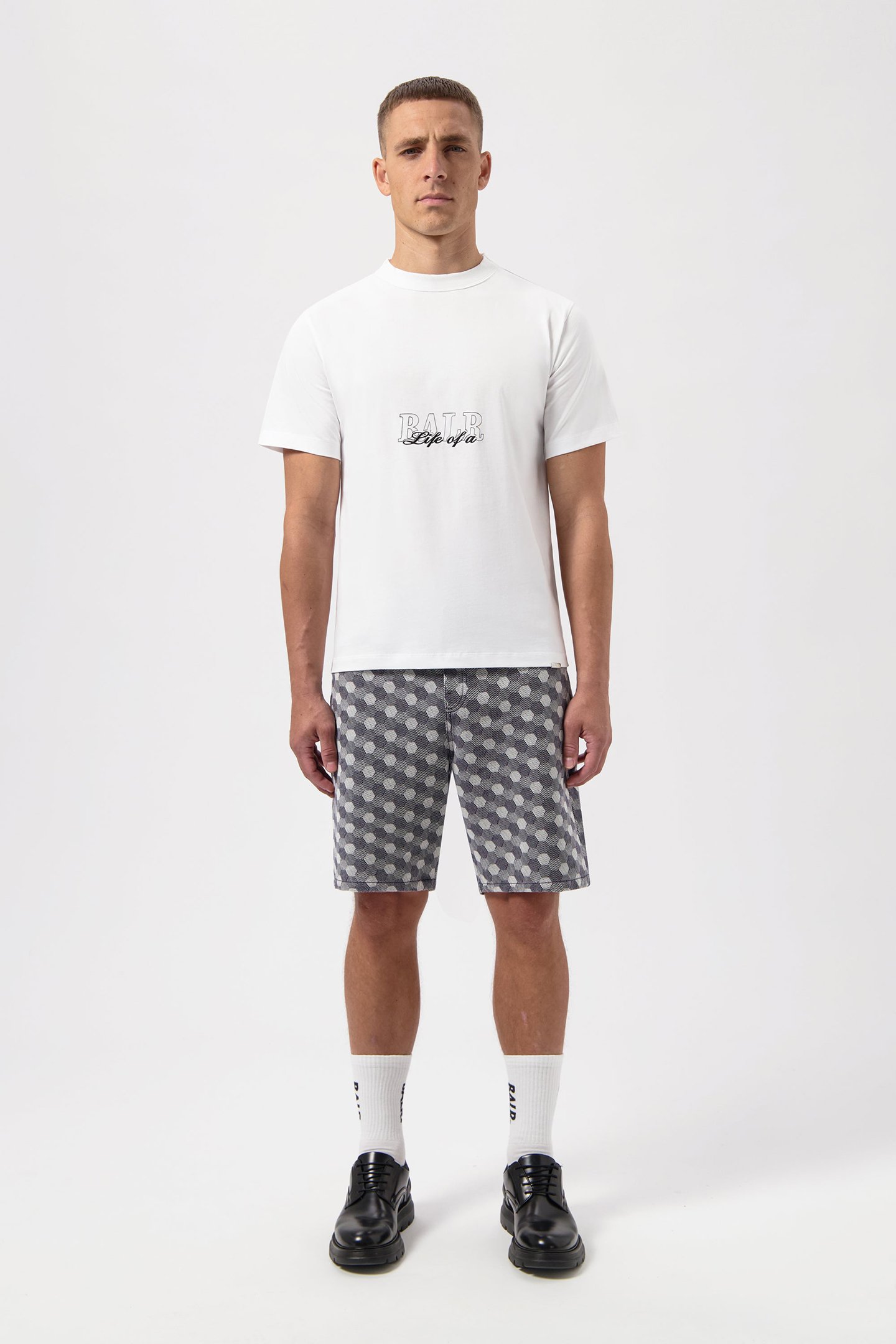 SCRIPT T-SHIRT BRIGHT WHITE 2