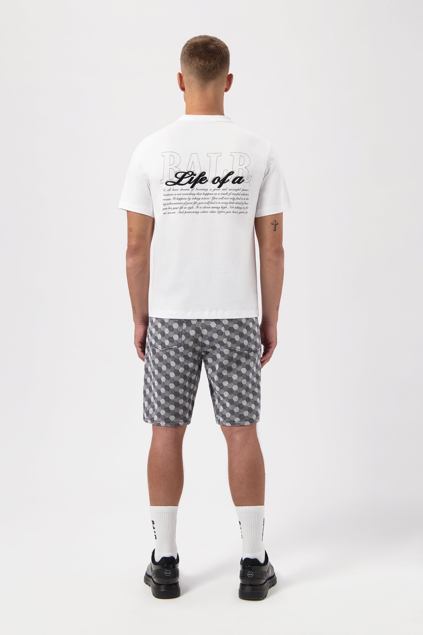 SCRIPT T-SHIRT BRIGHT WHITE 3