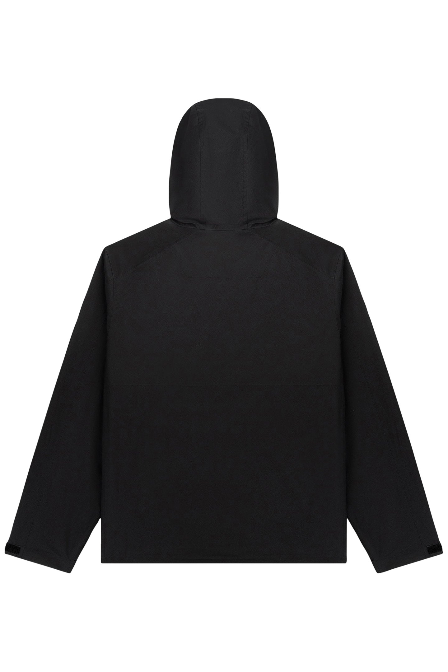 HEX BADGE RAIN JACKET JET BLACK 4