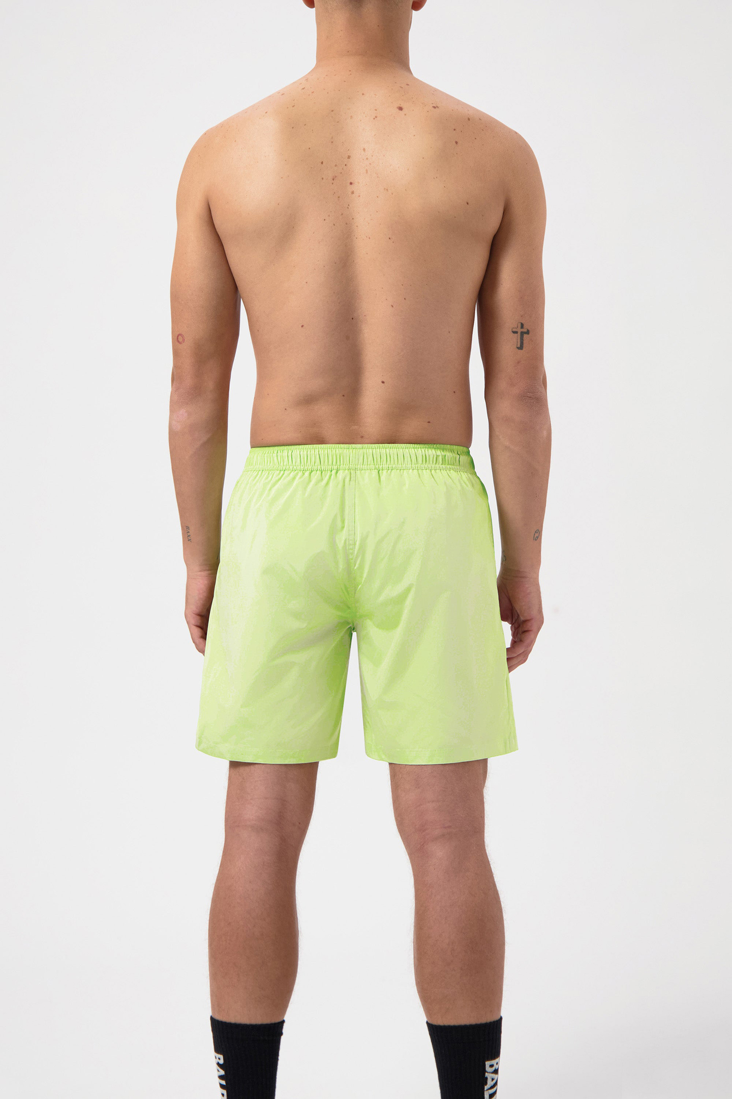 LOGO SWIMSHORTS REED GREEN 2