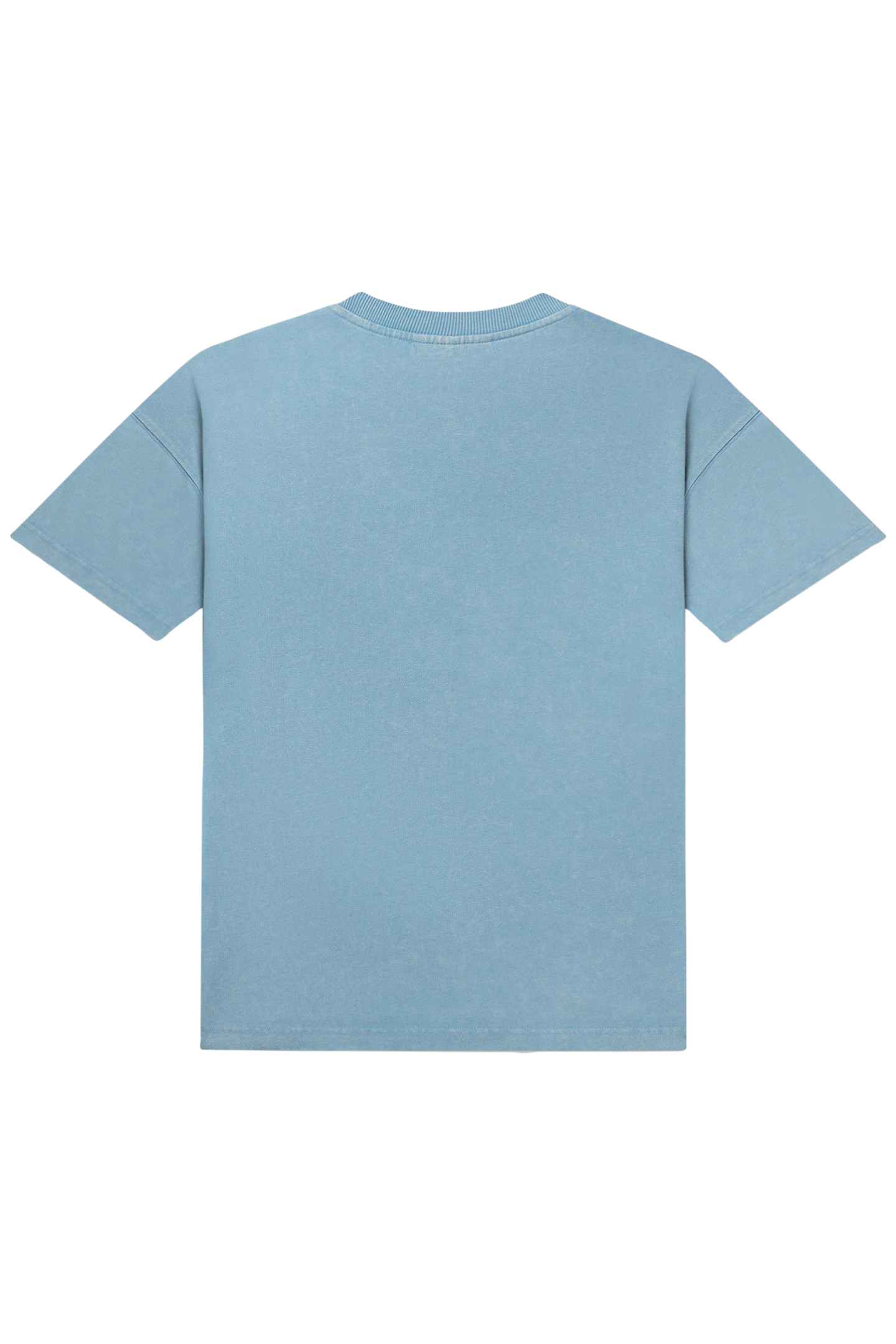 URBAN WASHED BOX T-SHIRT BREEZE BLUE 5