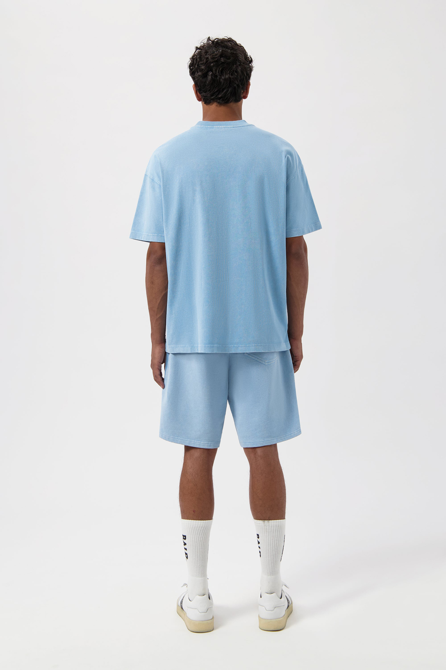 URBAN WASHED BOX T-SHIRT BREEZE BLUE 3