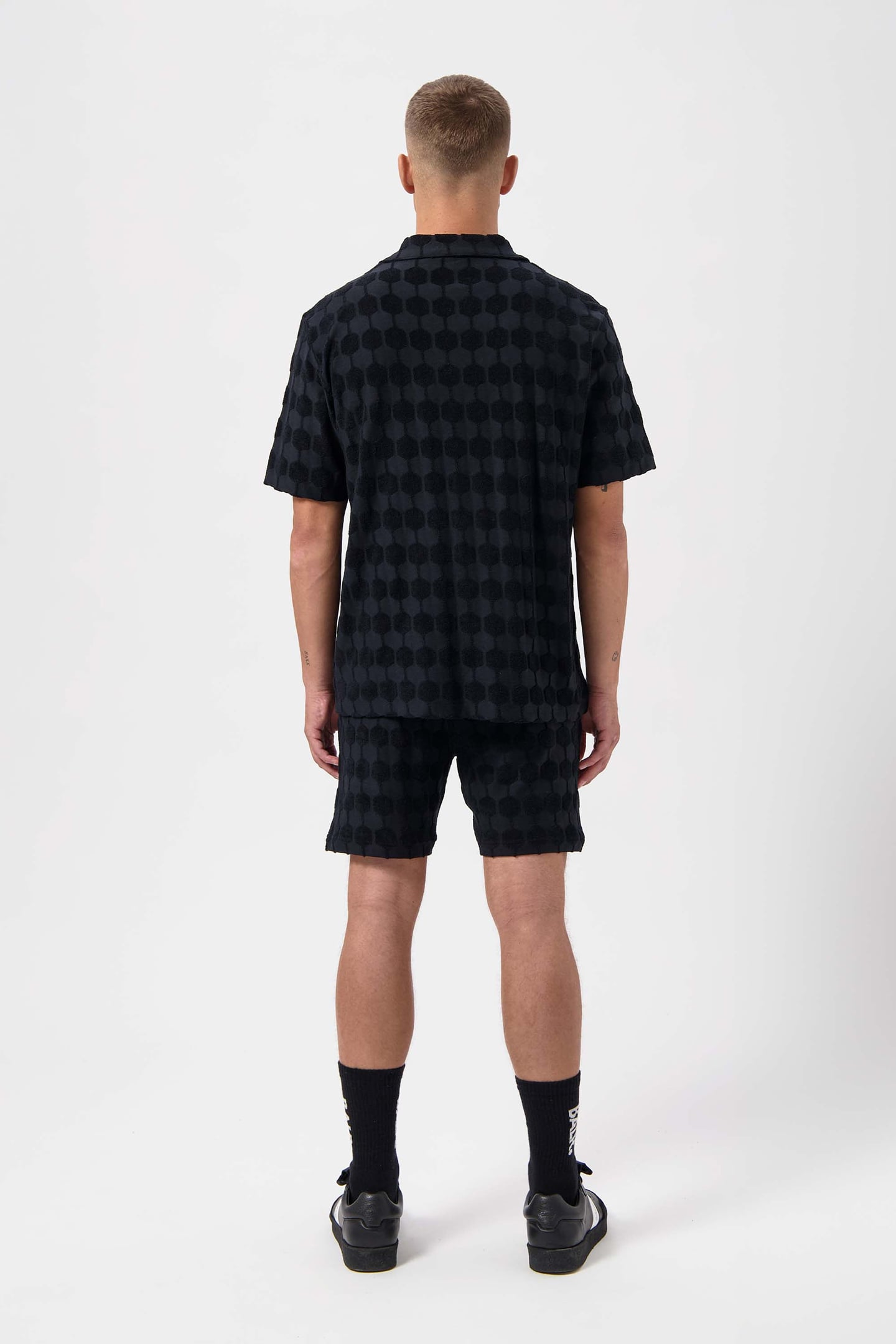 TERRY BOX SHIRT JET BLACK 3