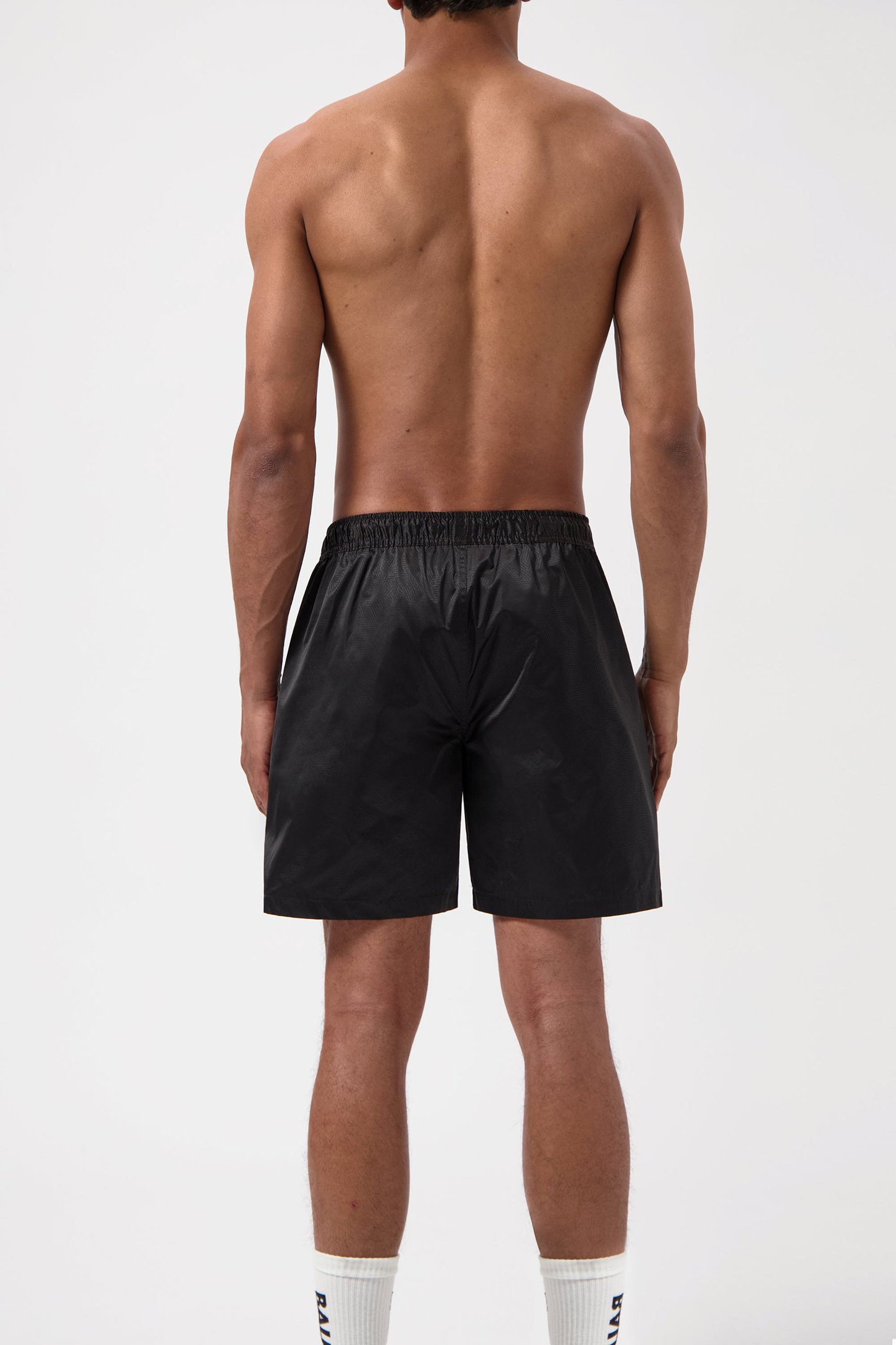 MONOGRAM SWIMSHORTS JET BLACK 2