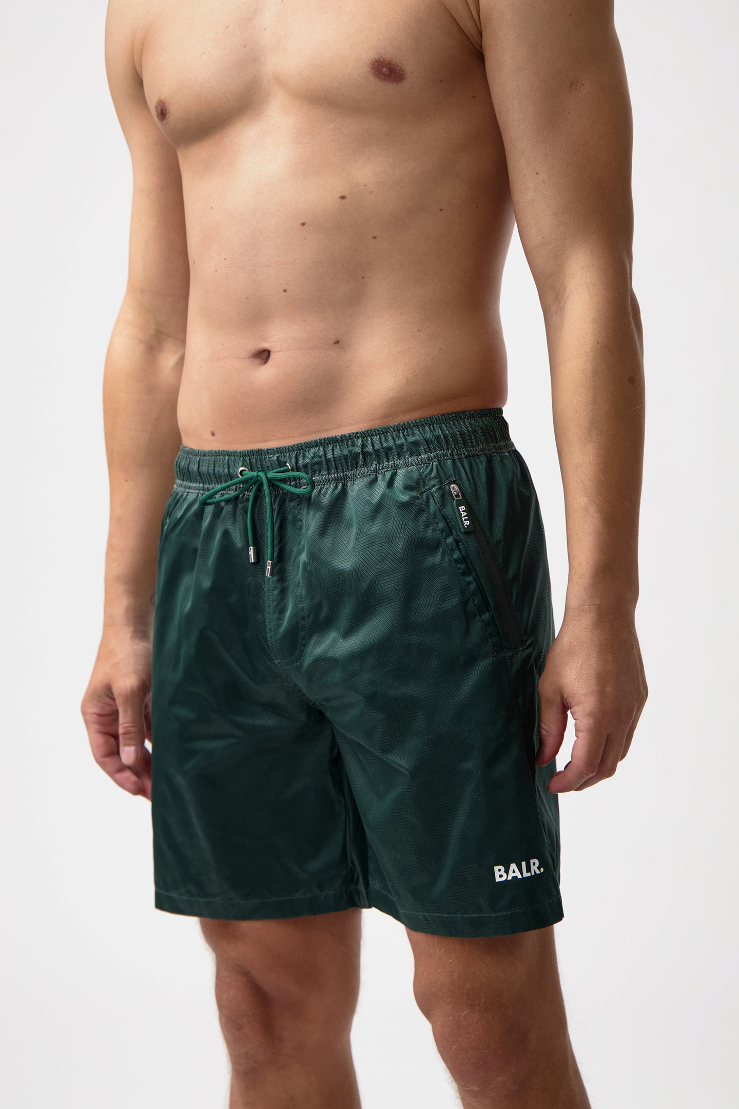 MONOGRAM SWIMSHORTS BOTANICAL GREEN 5