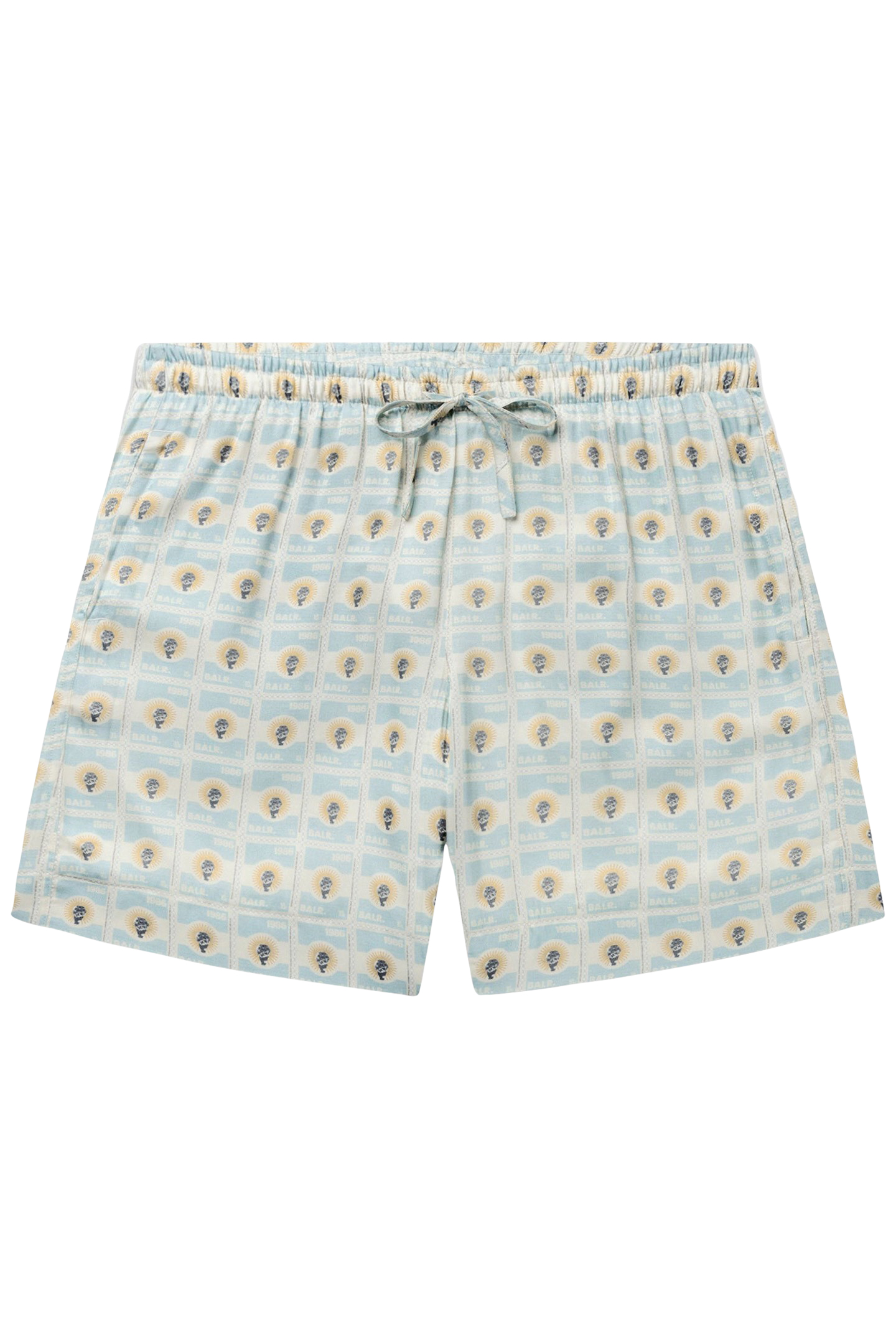 GOTL STAMP BOX SHORTS BRIGHT WHITE 3