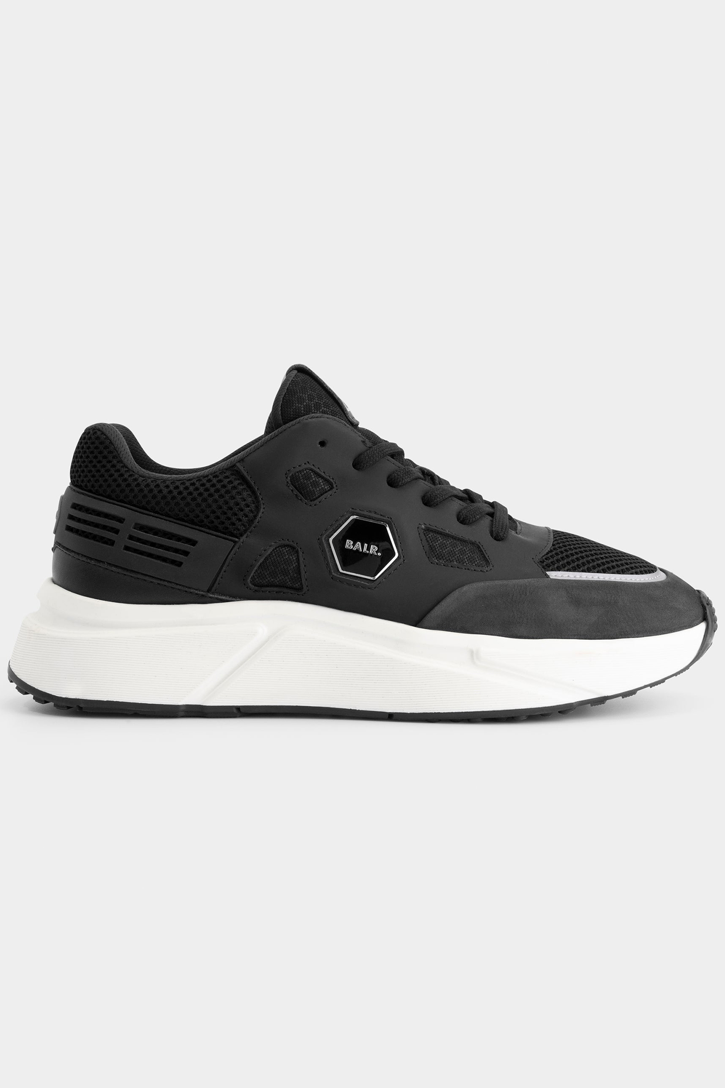 HEXLINE MESH RUNNER BLACK 1