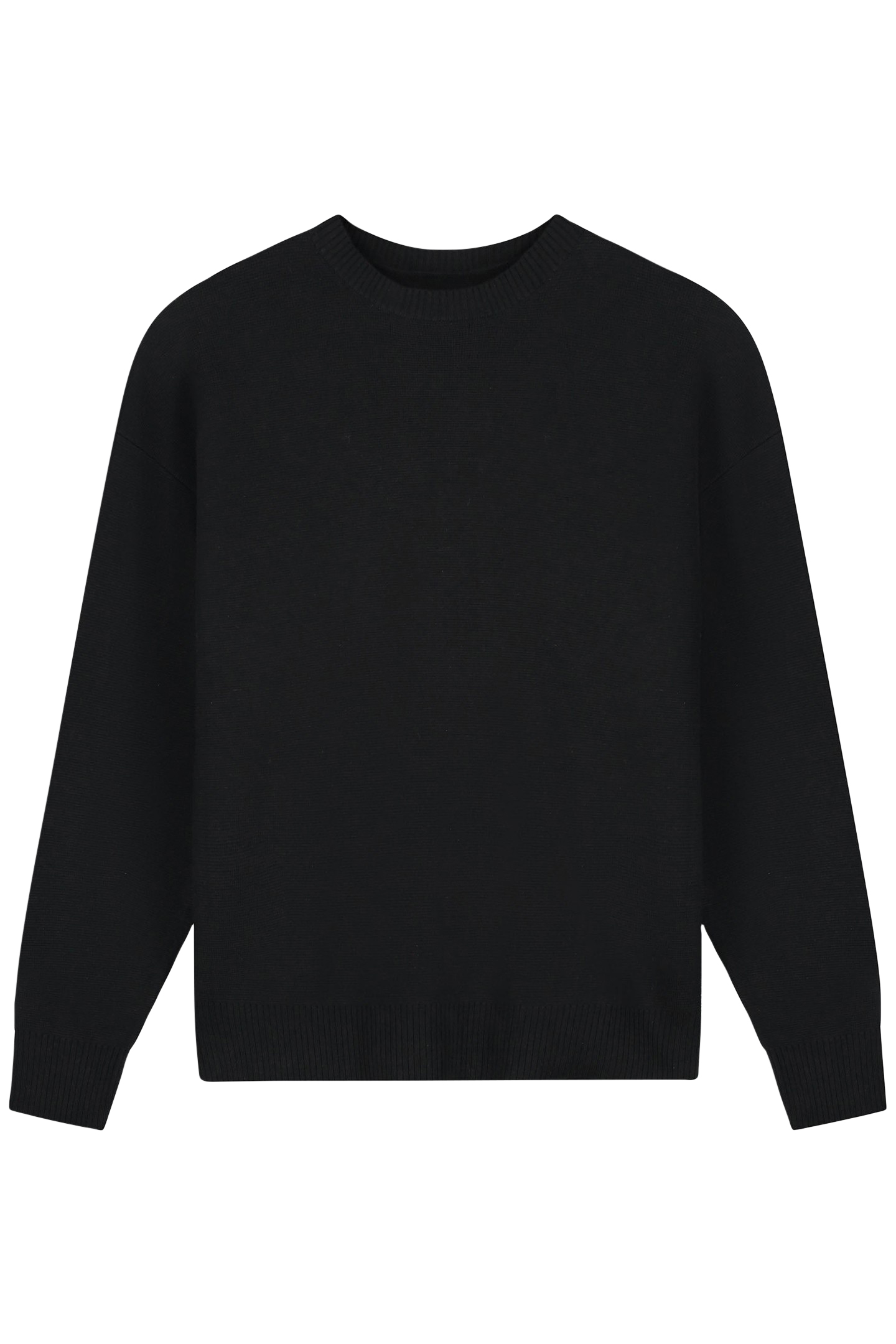 HEX-SERIES KNITTED CREWNECK JET BLACK 3