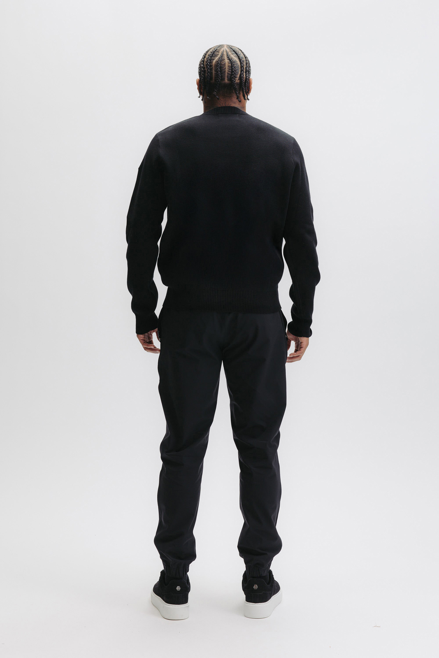 HEX-SERIES KNITTED CREWNECK JET BLACK 2